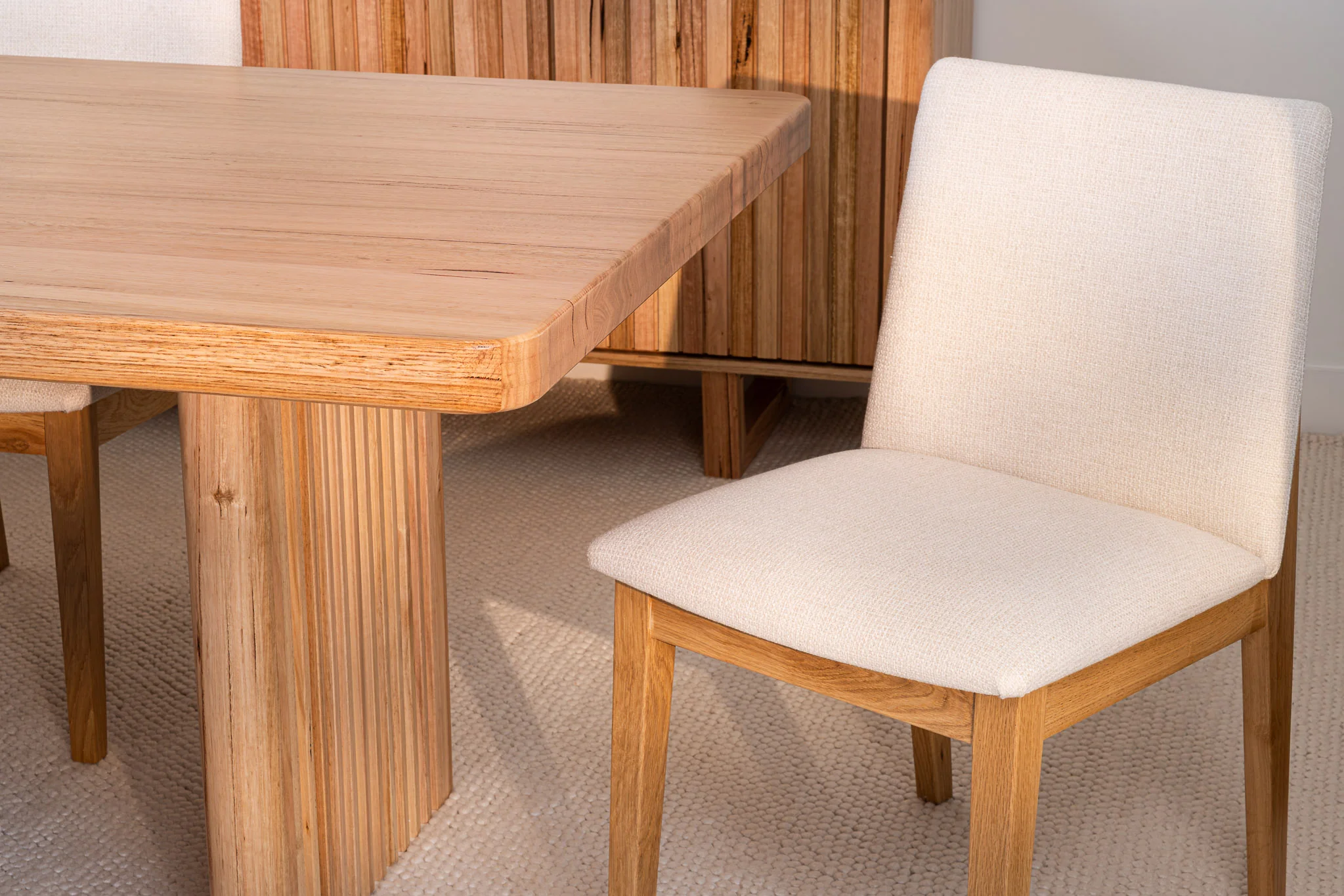 Hermes Curve Vic Ash Feature Grade Dining Table - Image 5
