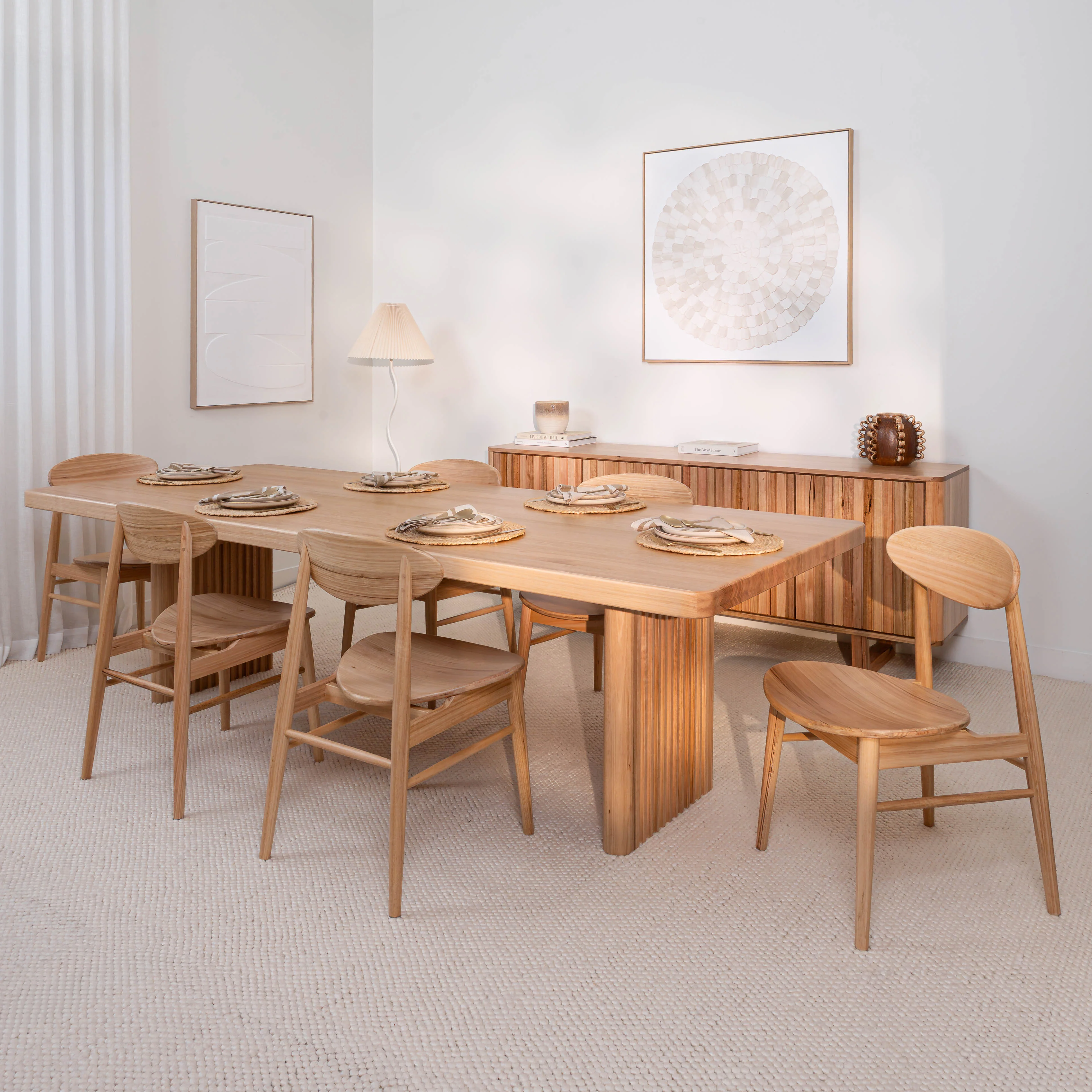 Hermes Curve Vic Ash Signature Dining Table - Image 2