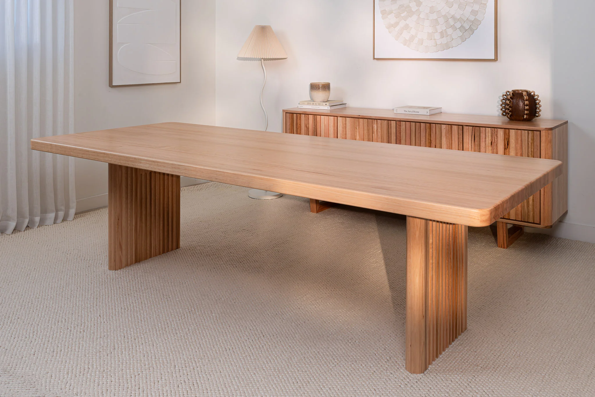 Hermes Curve Vic Ash Signature Dining Table - Image 6