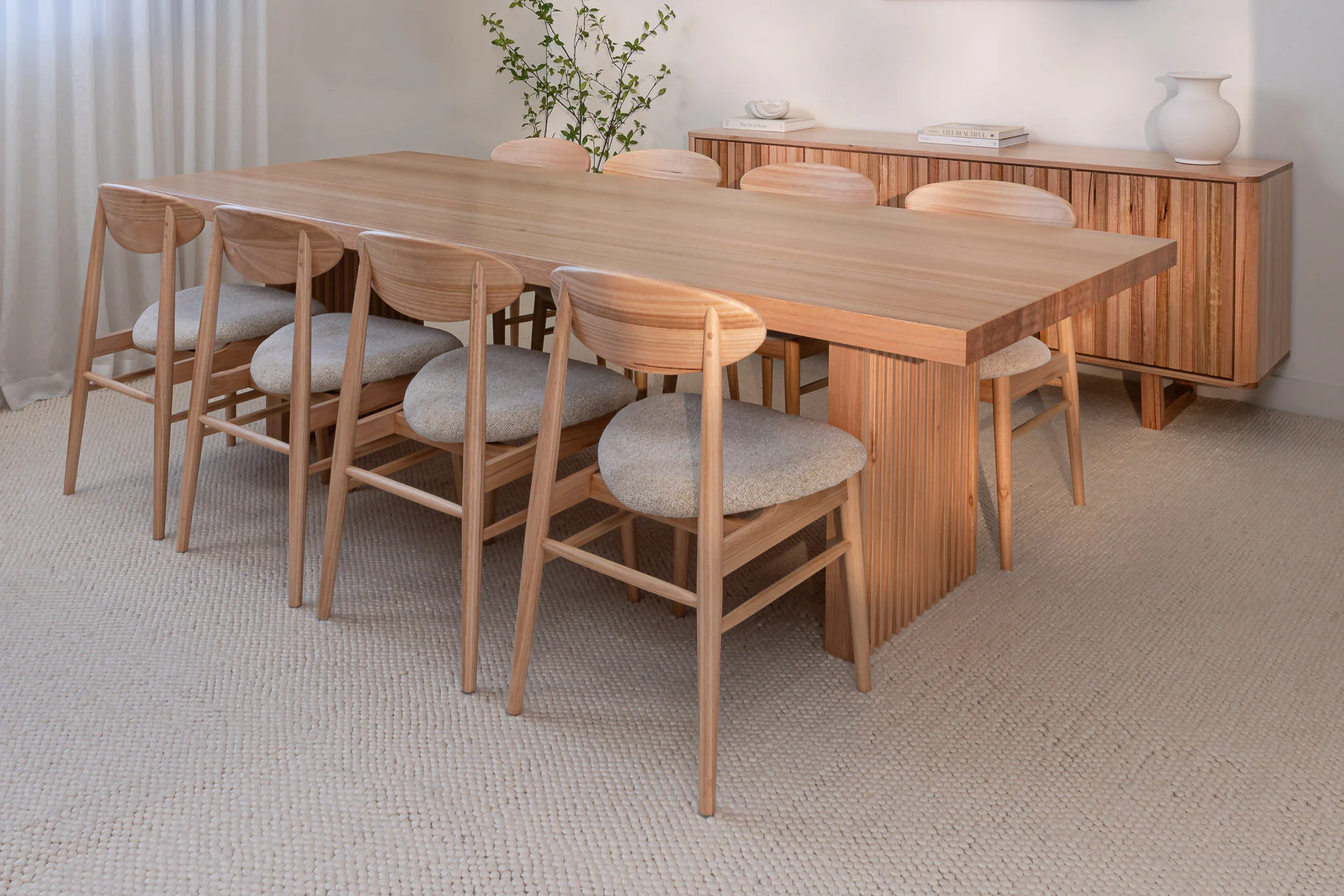 Hermes Vic Ash Signature Dining Table - Image 2