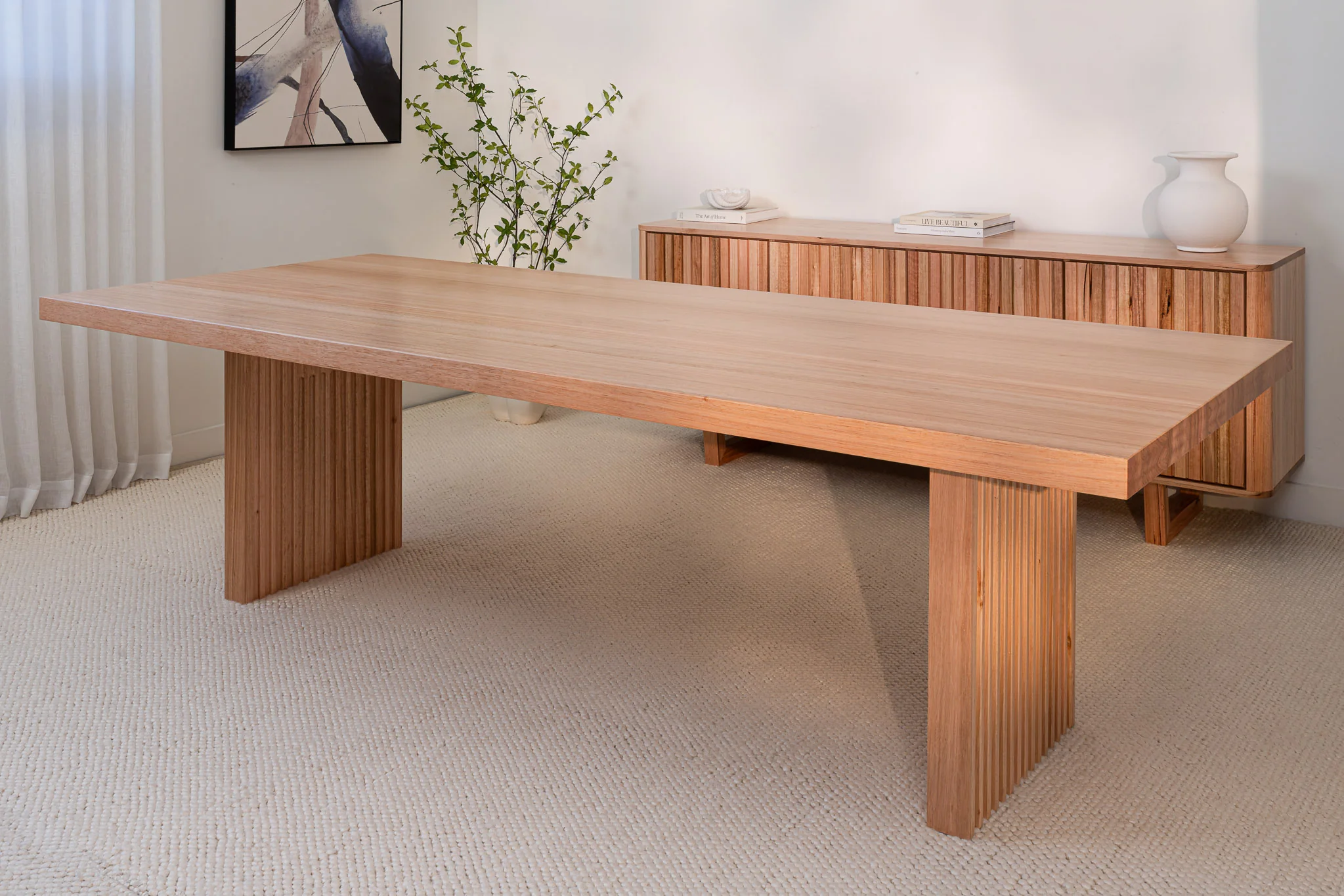 Hermes Vic Ash Signature Dining Table - Image 7
