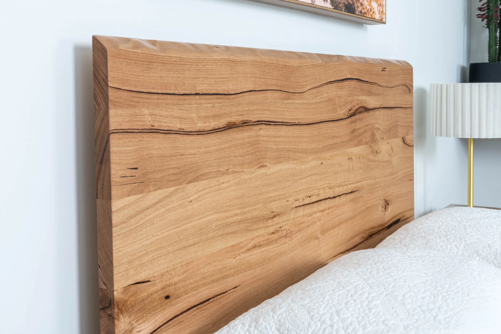 Kobe Live Edge Messmate Bed Frame - Image 12