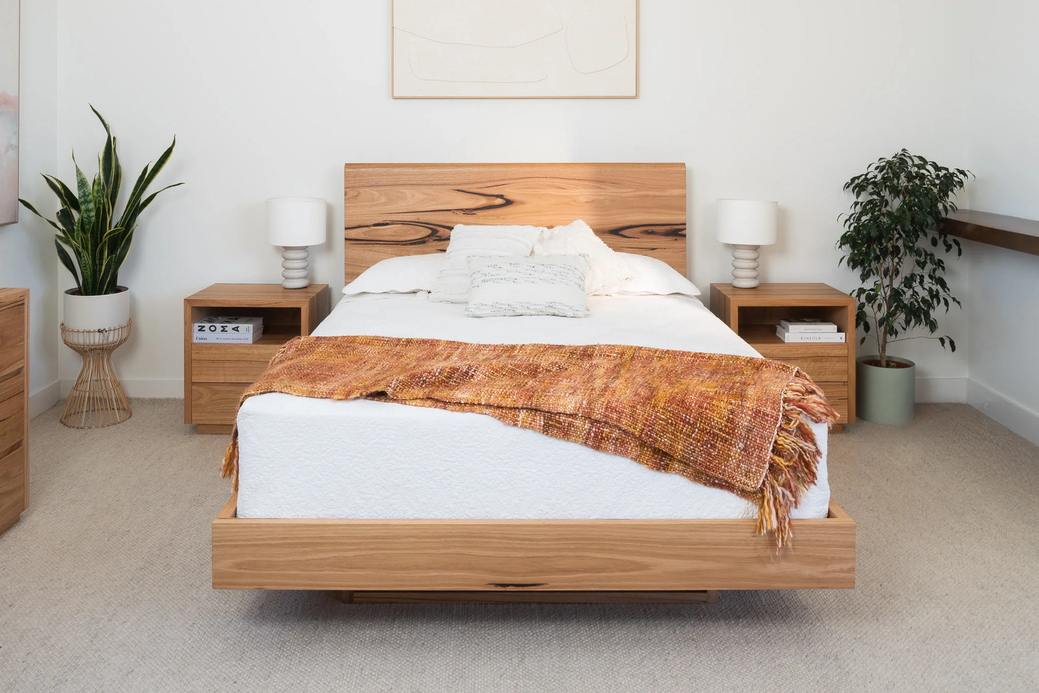 Kobe Live Edge Messmate Bed Frame - Image 4