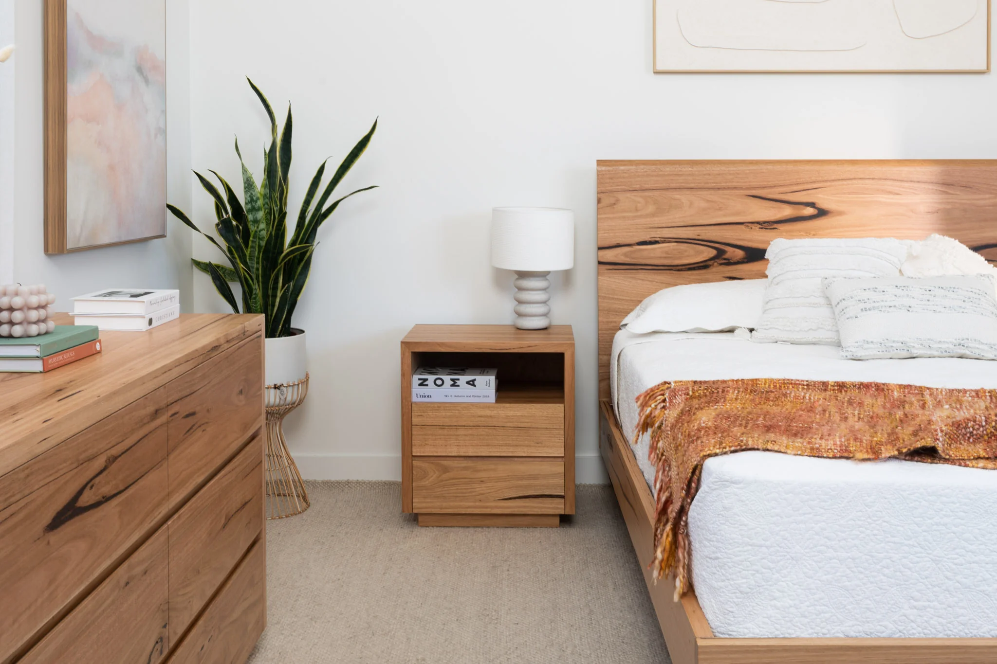Kobe Live Edge Messmate Bed Frame - Image 5