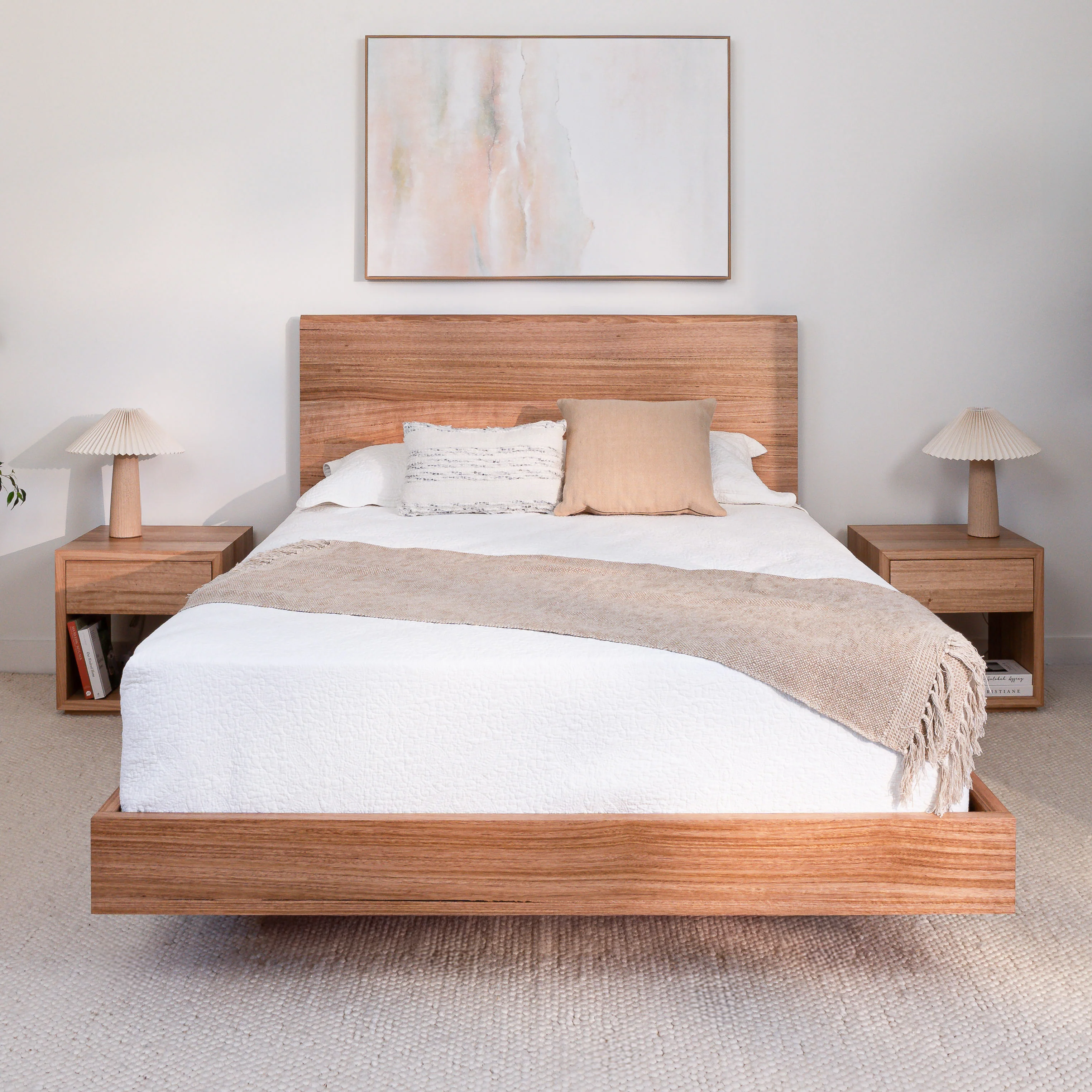 Kobe Live Edge Tasmanian Oak Bed Frame - Image 2
