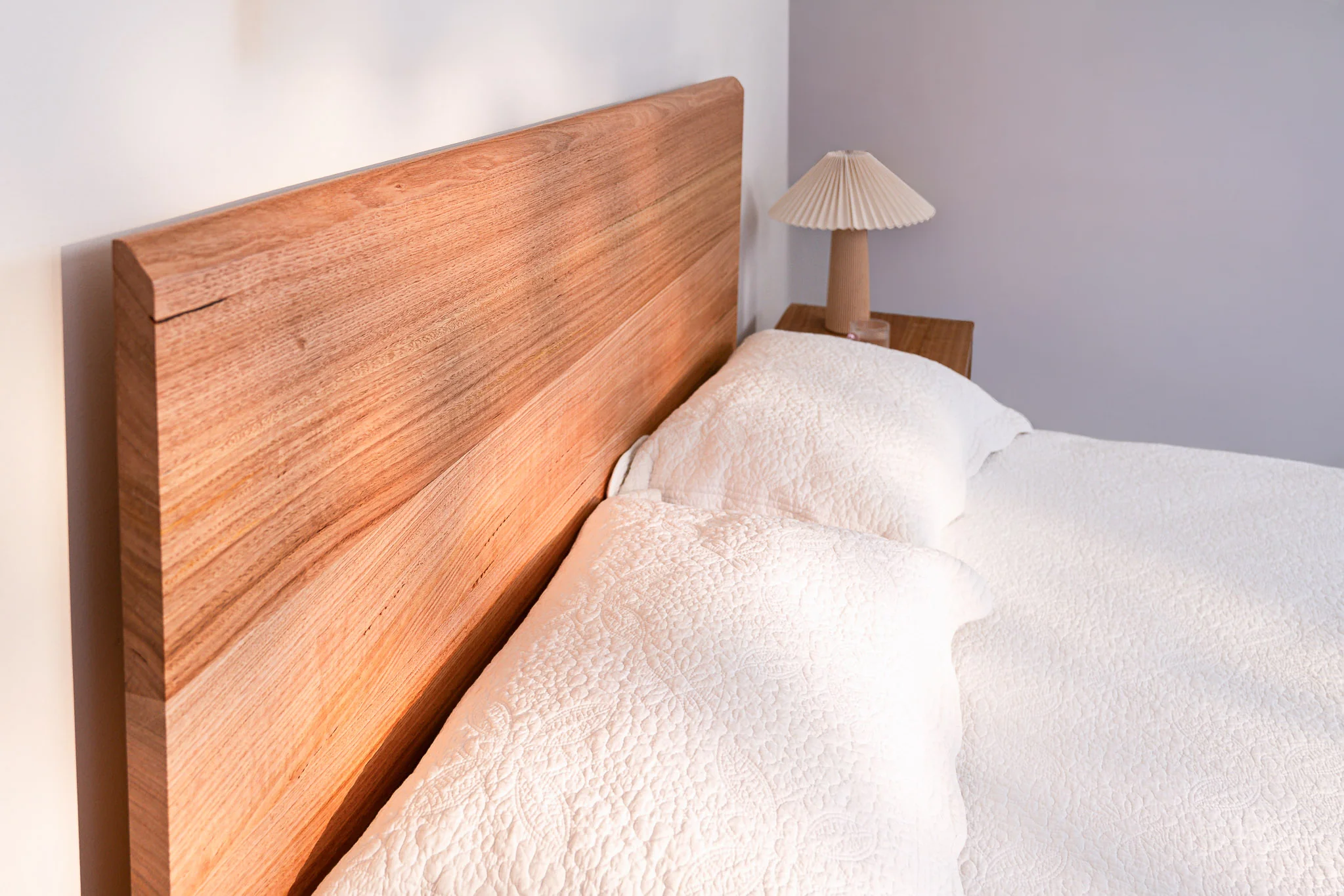 Kobe Live Edge Tasmanian Oak Bed Frame - Image 7