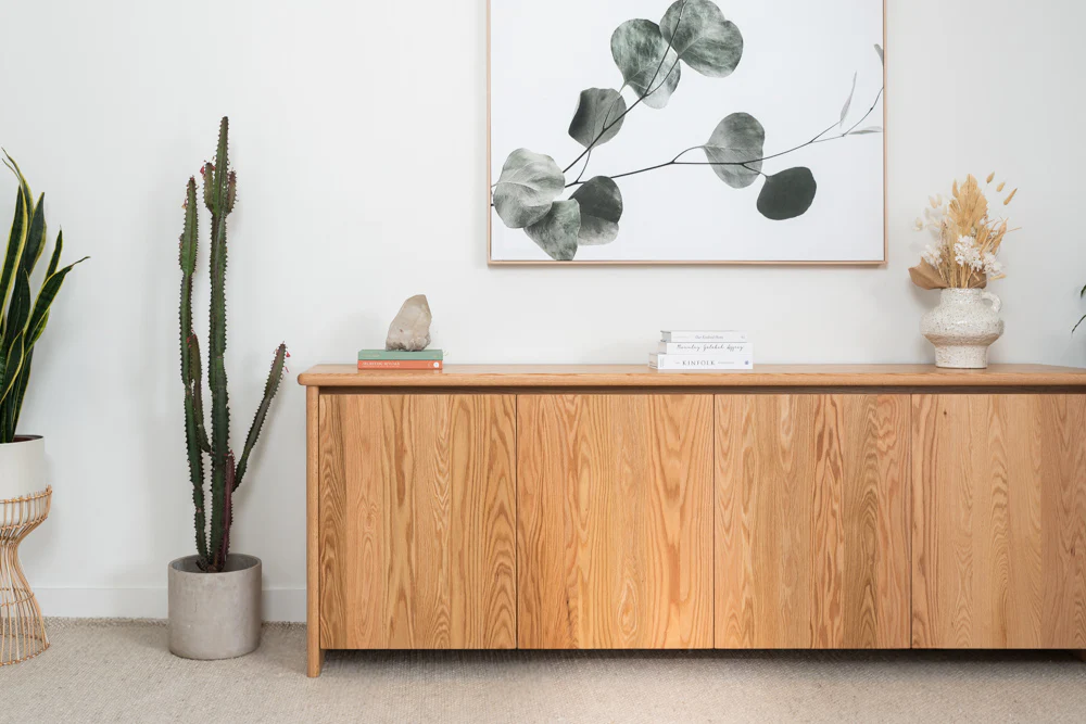 Layla American Oak Sideboard & Buffet - Image 11
