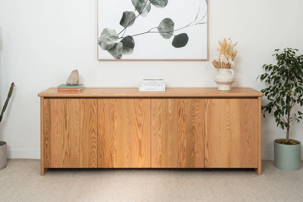 Layla American Oak Sideboard & Buffet - Image 12