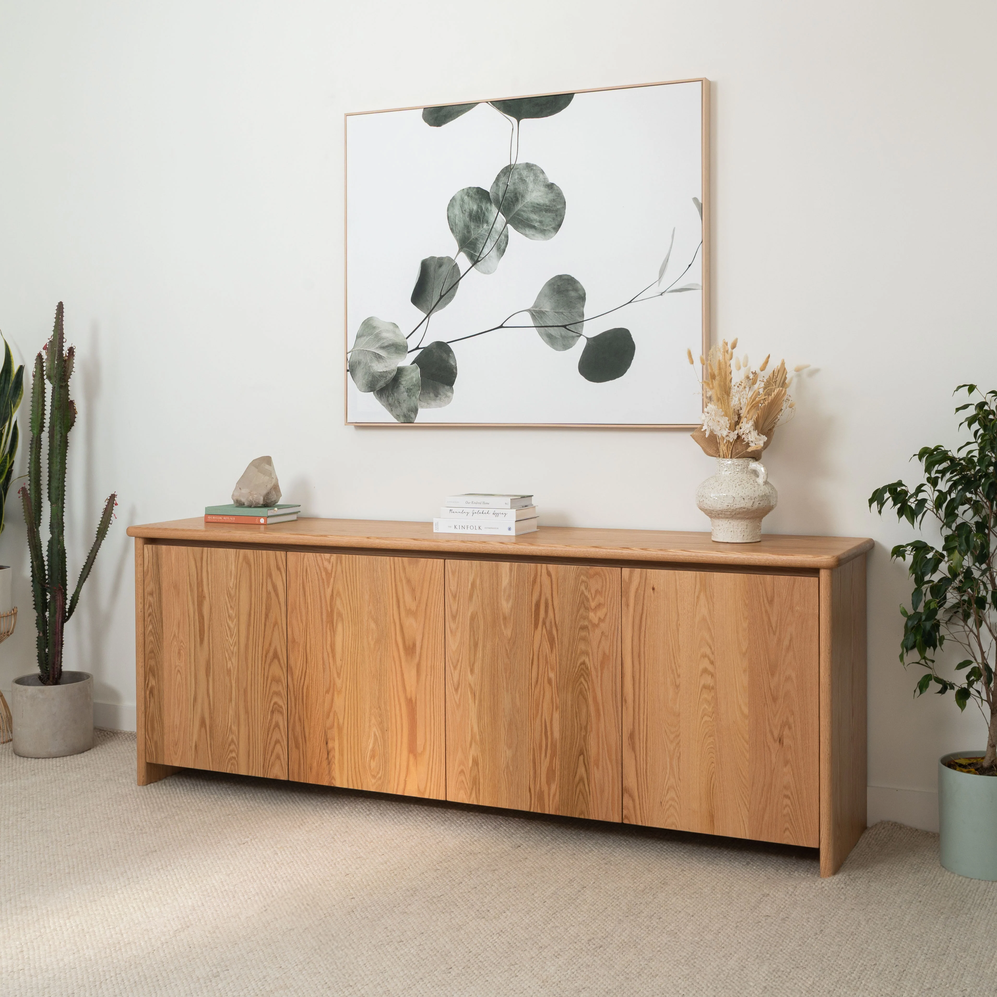 Layla American Oak Sideboard & Buffet - Image 2