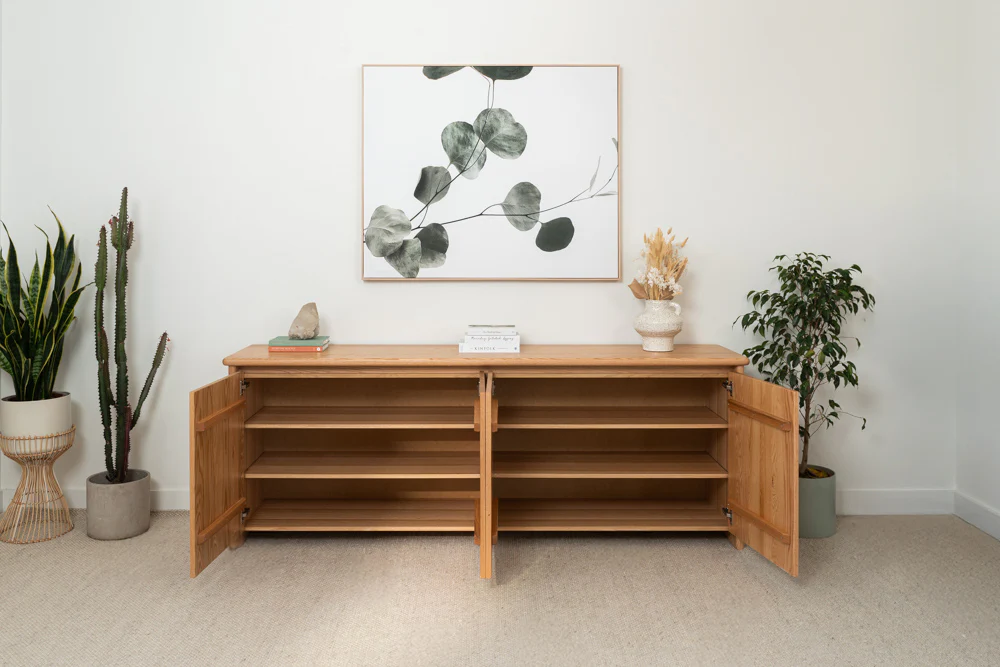 Layla American Oak Sideboard & Buffet - Image 5
