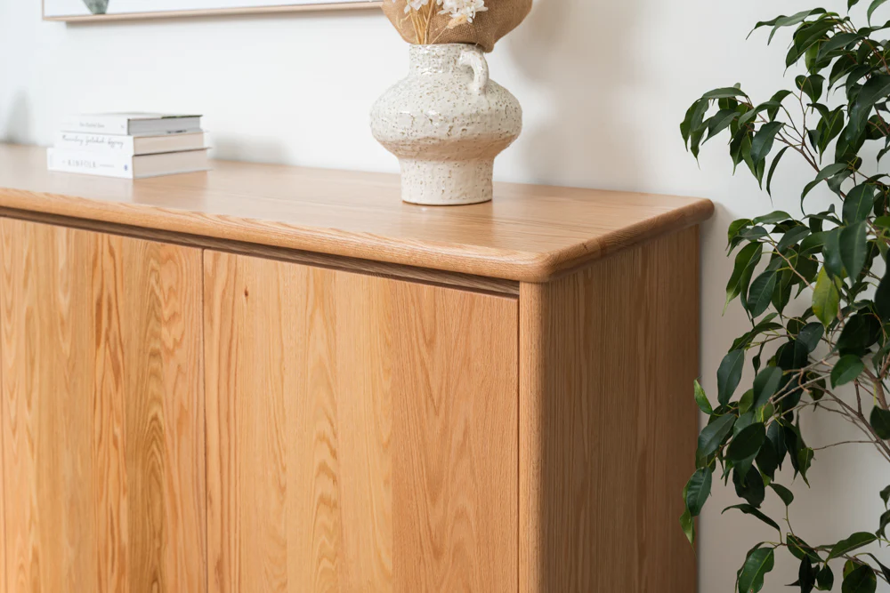 Layla American Oak Sideboard & Buffet - Image 6