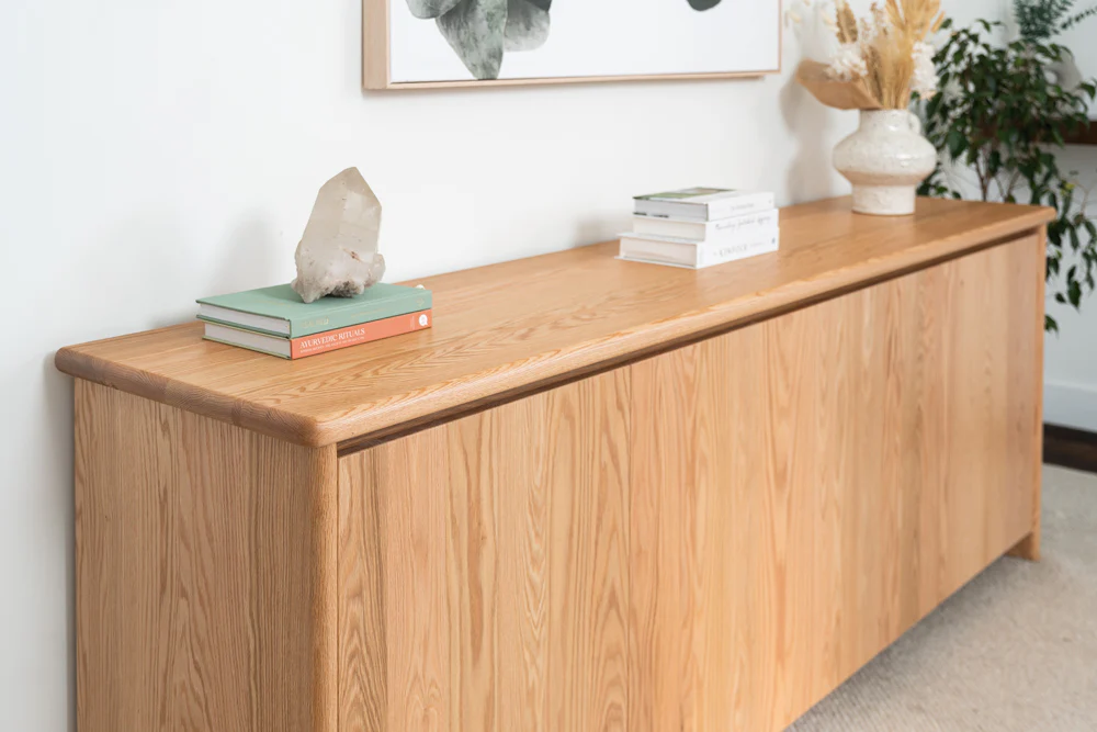 Layla American Oak Sideboard & Buffet - Image 8