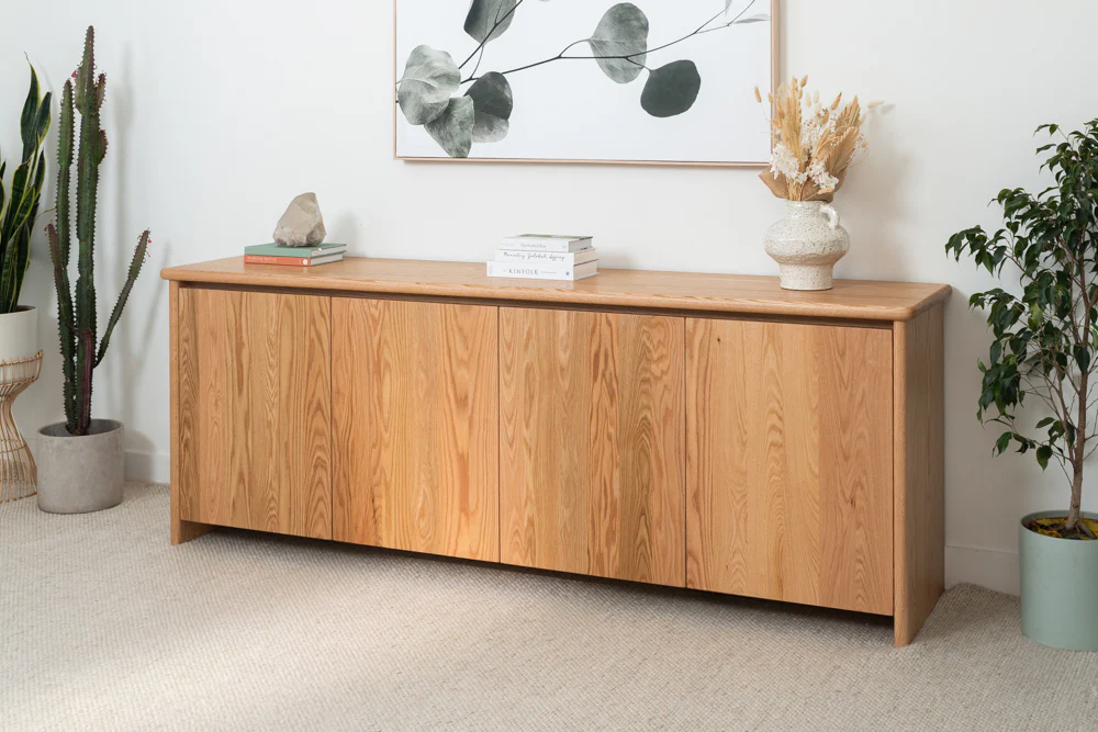 Layla American Oak Sideboard & Buffet - Image 9