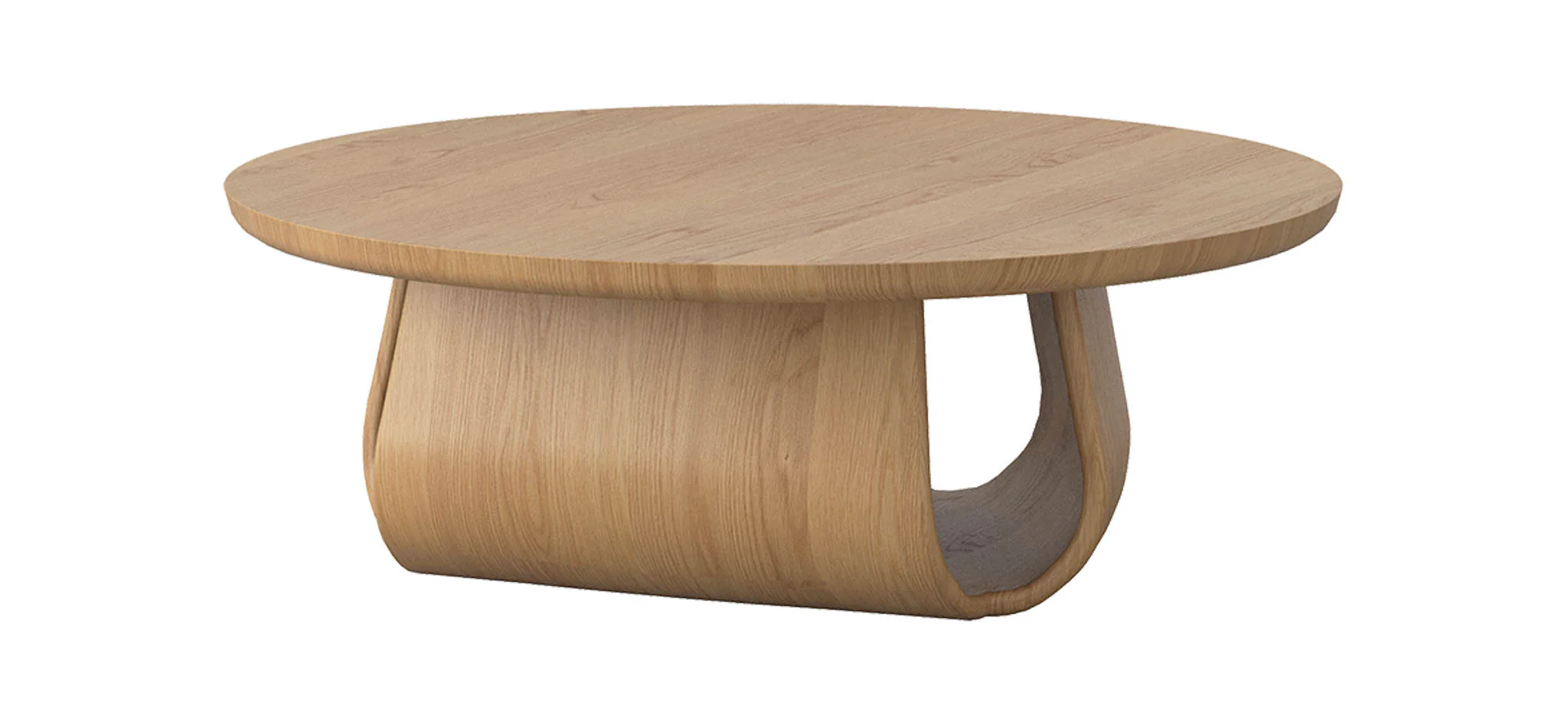 Lyric American Oak Coffee Table - Image 4