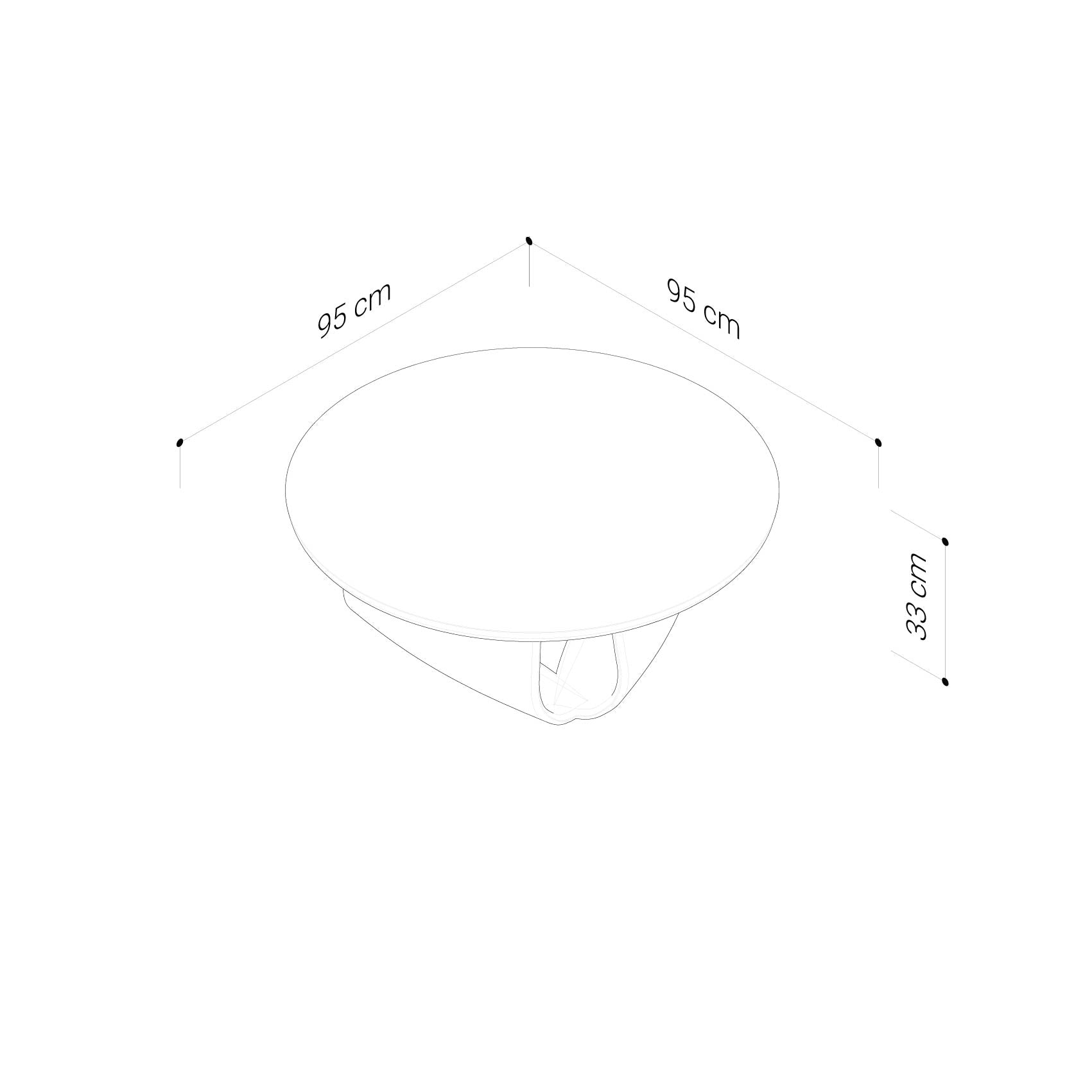 Lyric American Oak Coffee Table - Image 5