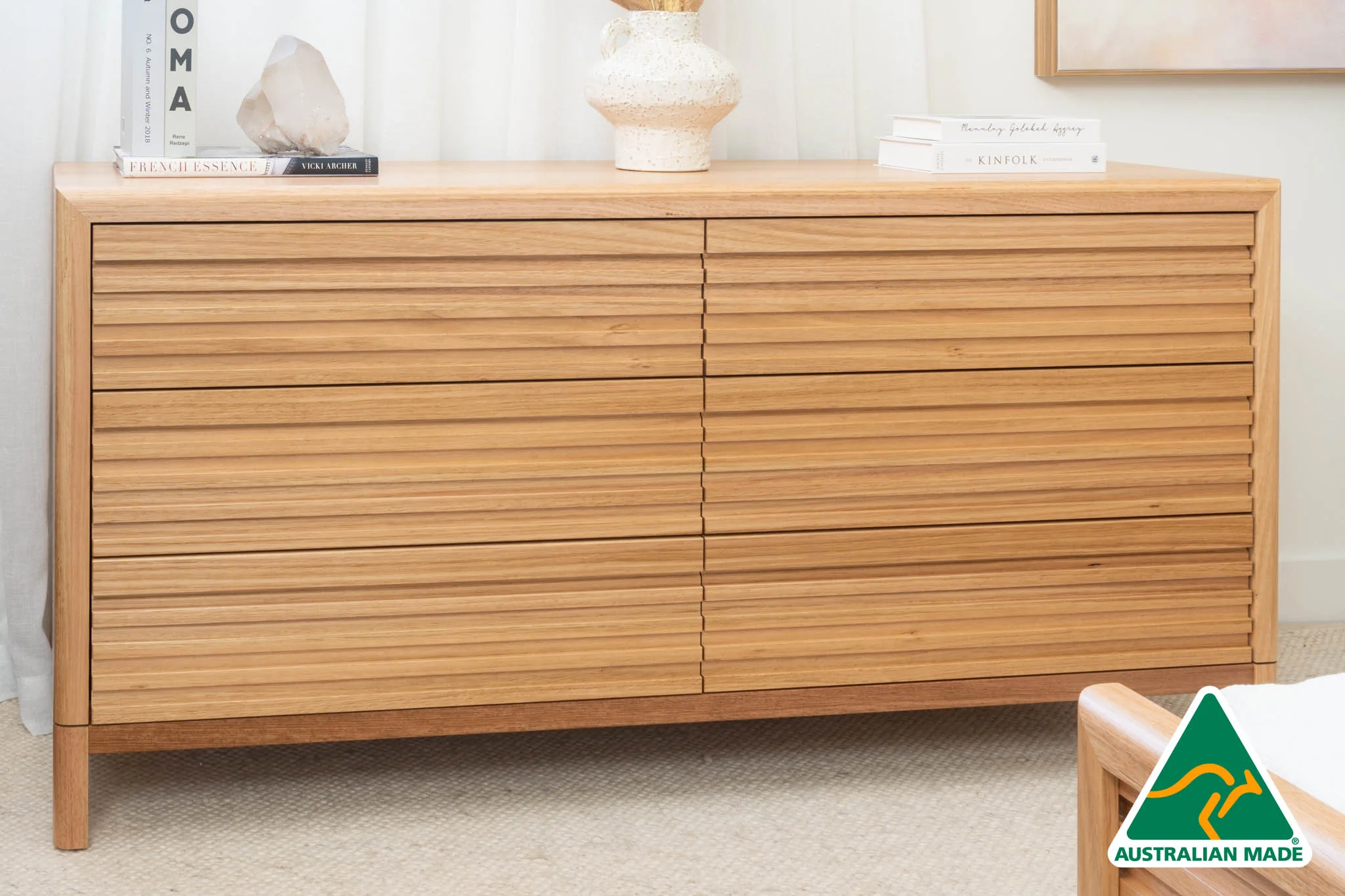 Luna Tasmanian Oak Signature Dresser - Image 5