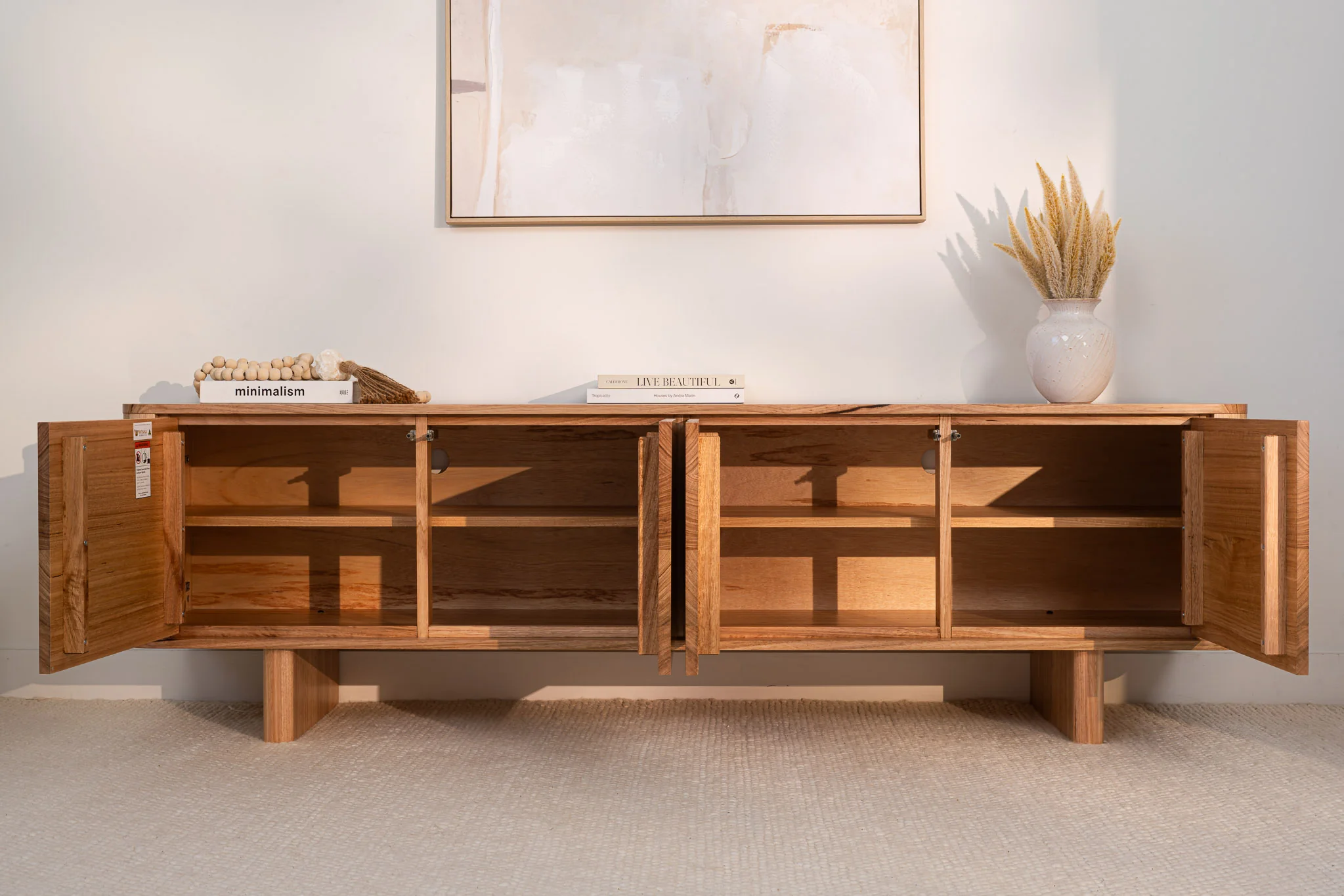 Marlow Vic Ash Feature Grade Entertainment Unit - Image 9