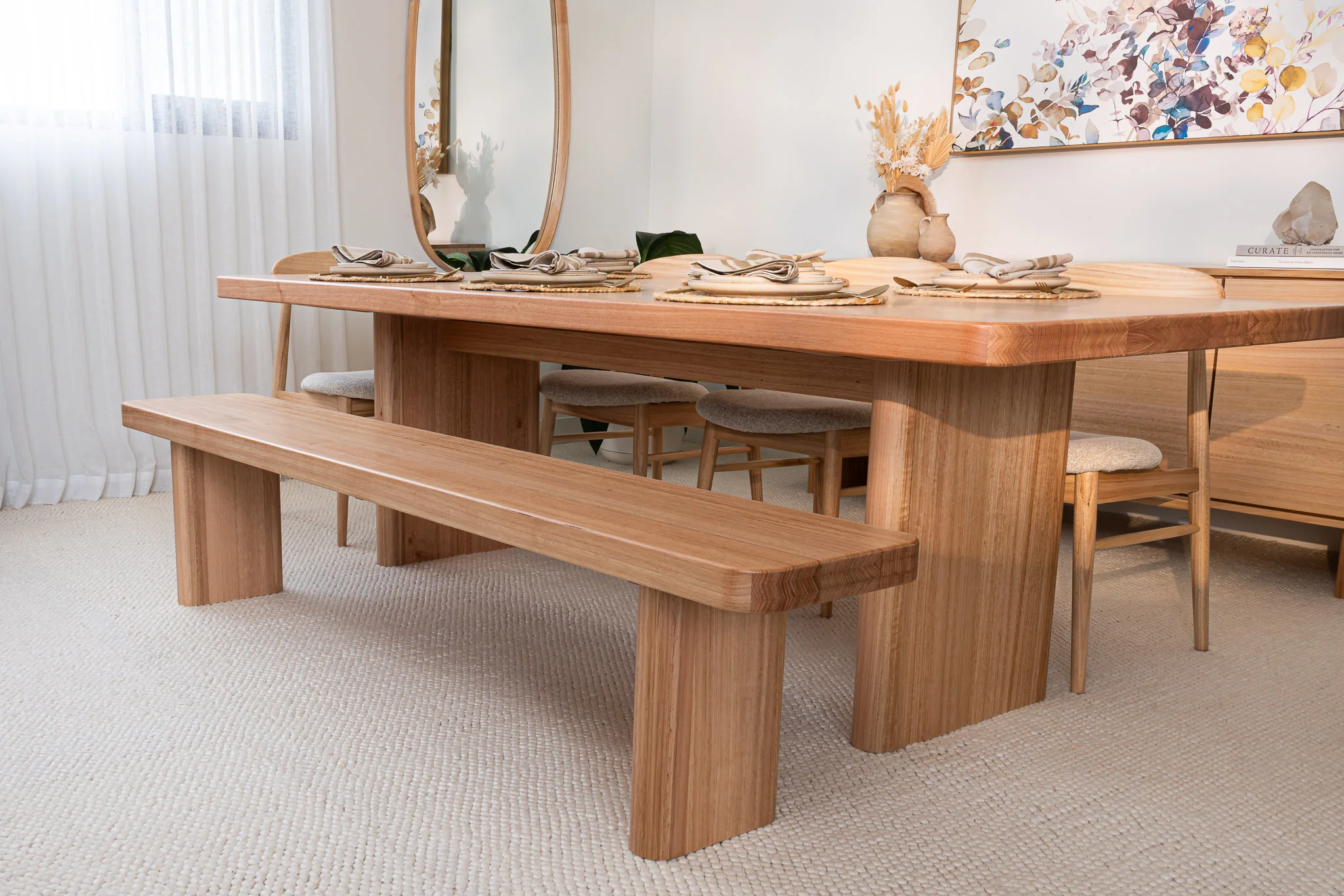 Marlow Vic Ash Signature Bench Seat - Image 3