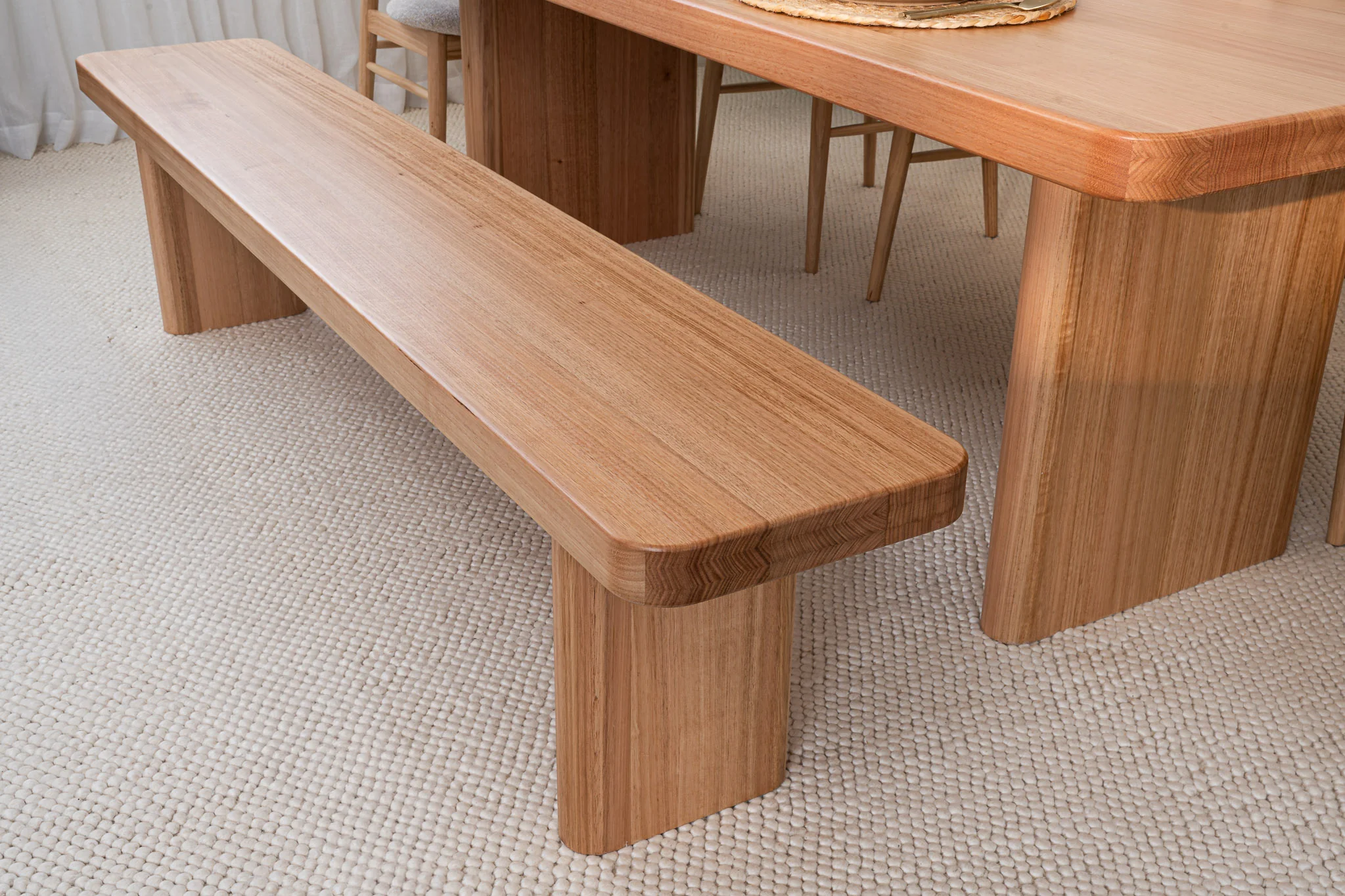 Marlow Vic Ash Signature Bench Seat - Image 4