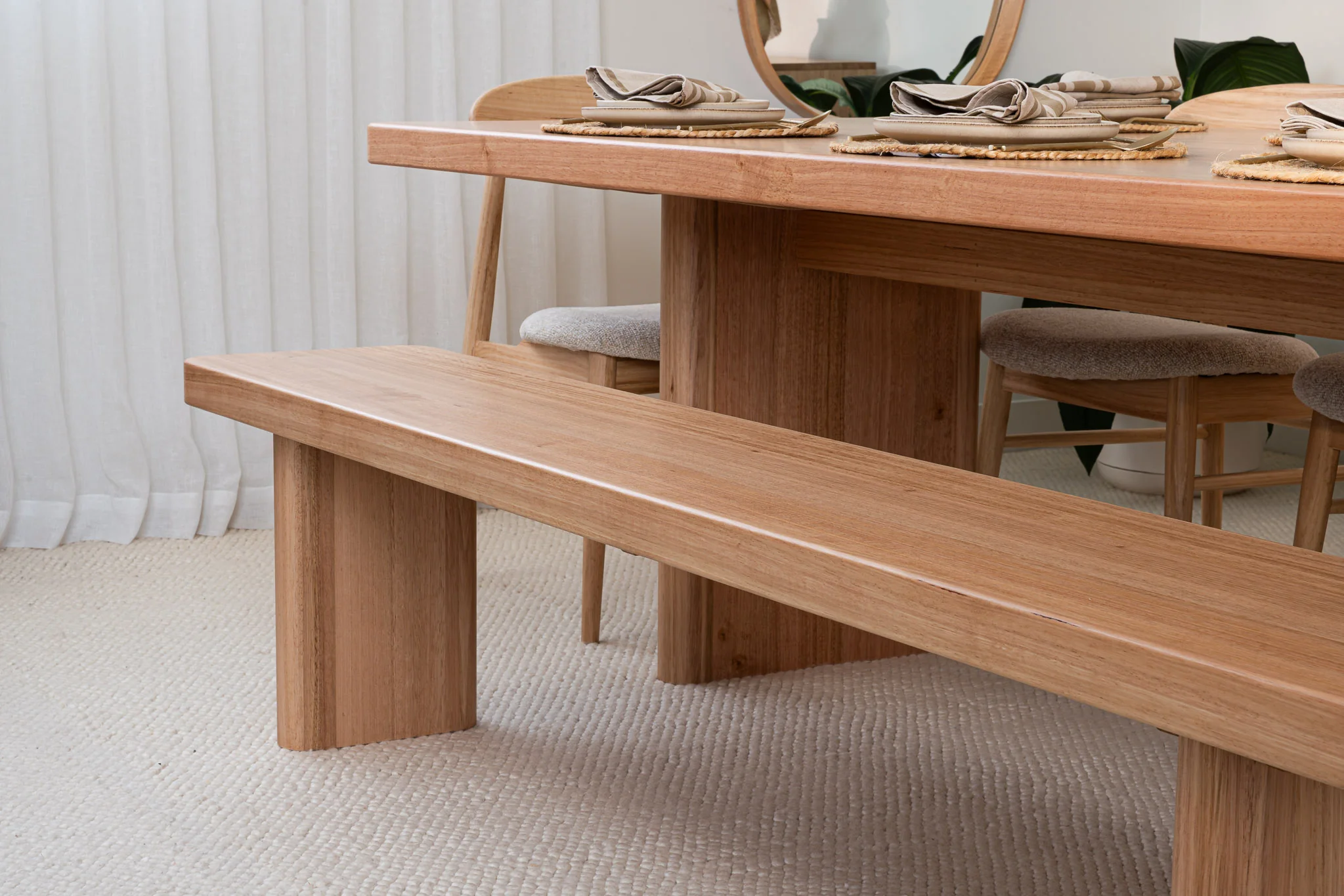 Marlow Vic Ash Signature Bench Seat - Image 5