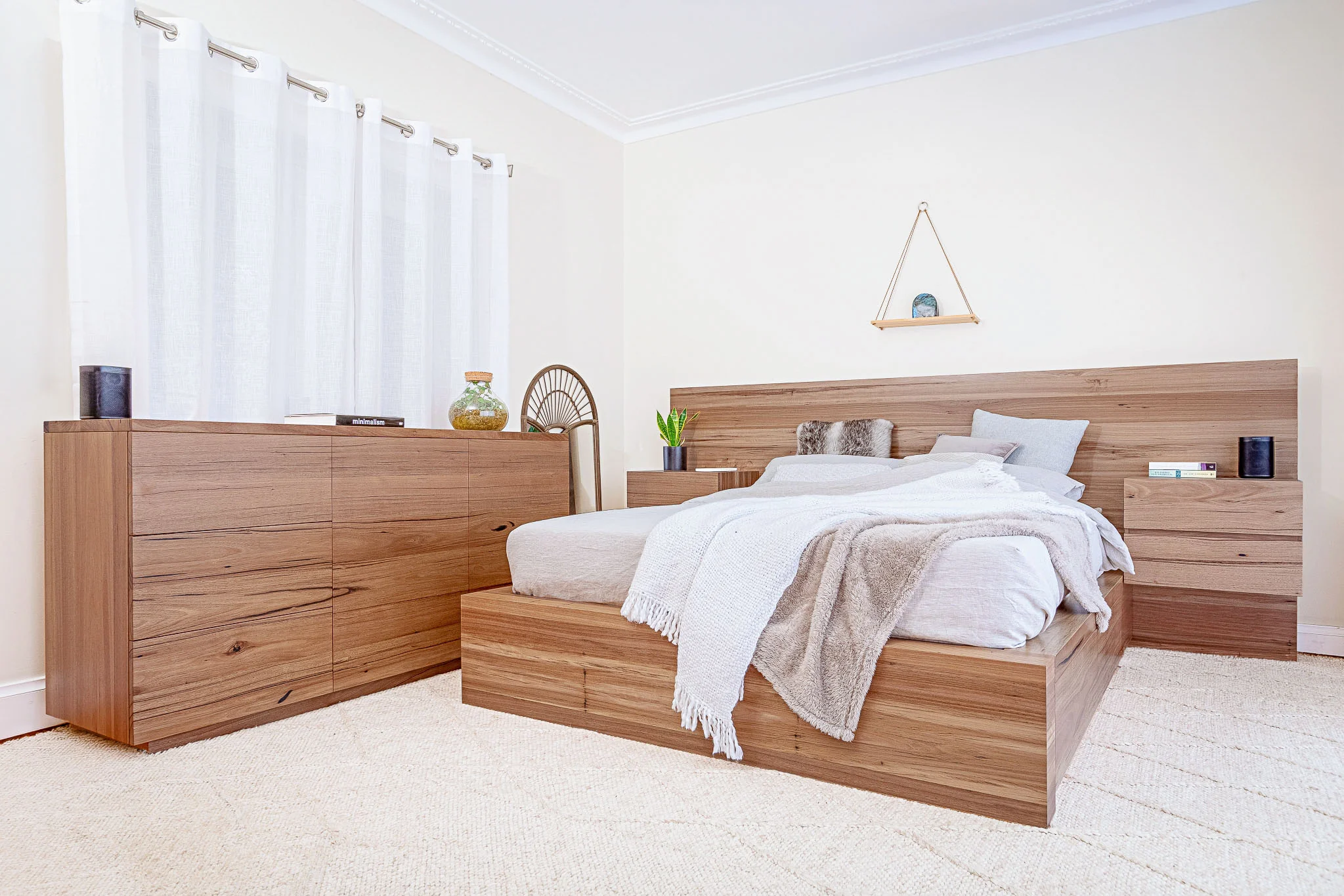 Meadow 2 Drawer Extended Headboard Messmate Bed Frame - Image 14