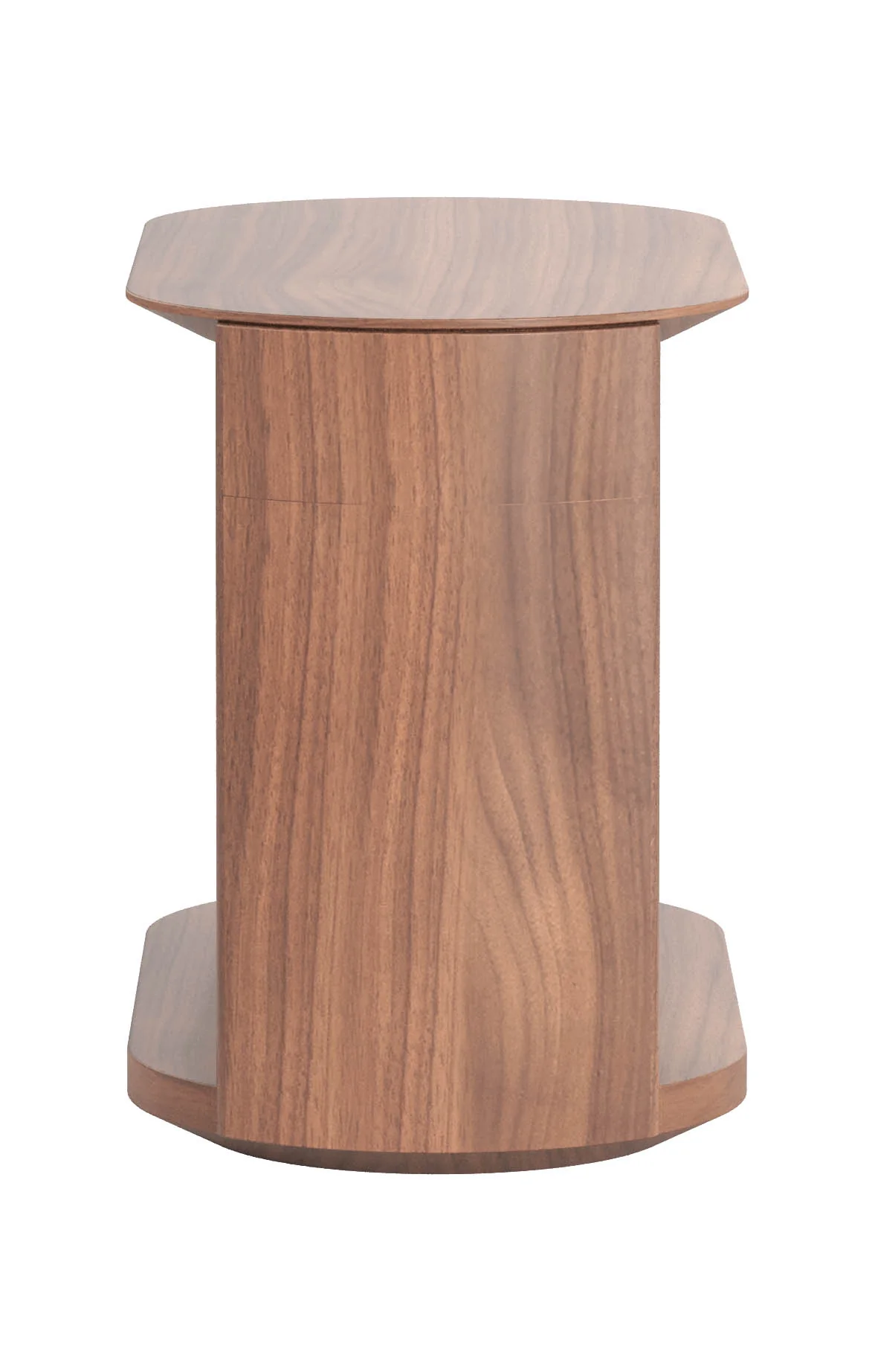 Mystis Walnut Side Table - Image 4