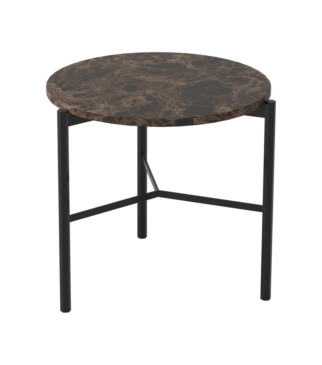 Ness Emperador Marble Side & Lamp Table - Image 4