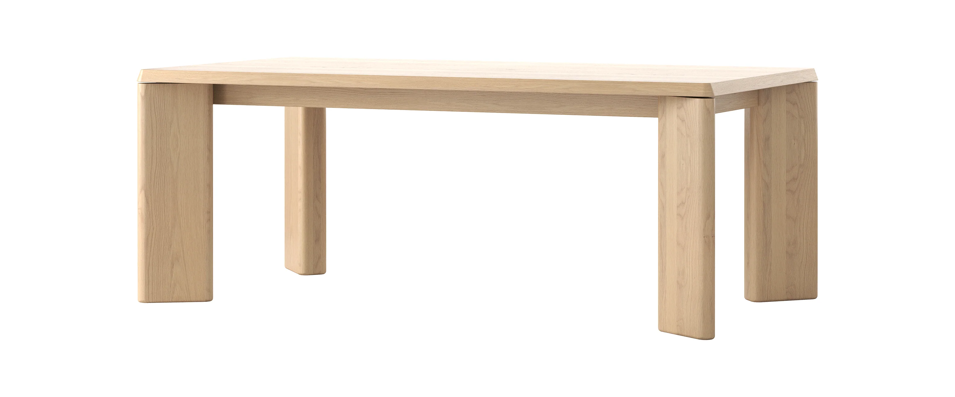 Niko Oak Dining Table - Image 7