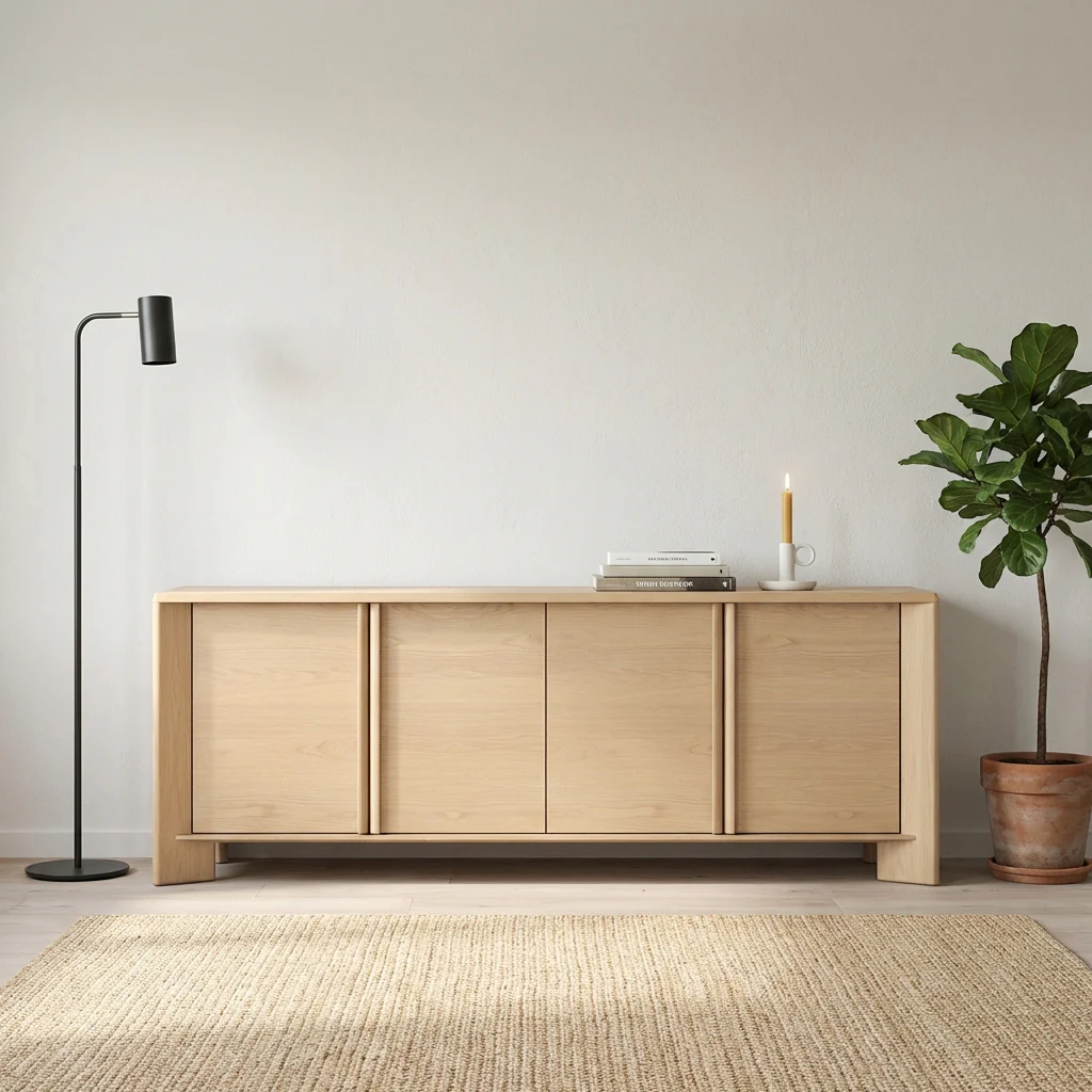 Niko Oak Sideboard & Buffet - Image 2