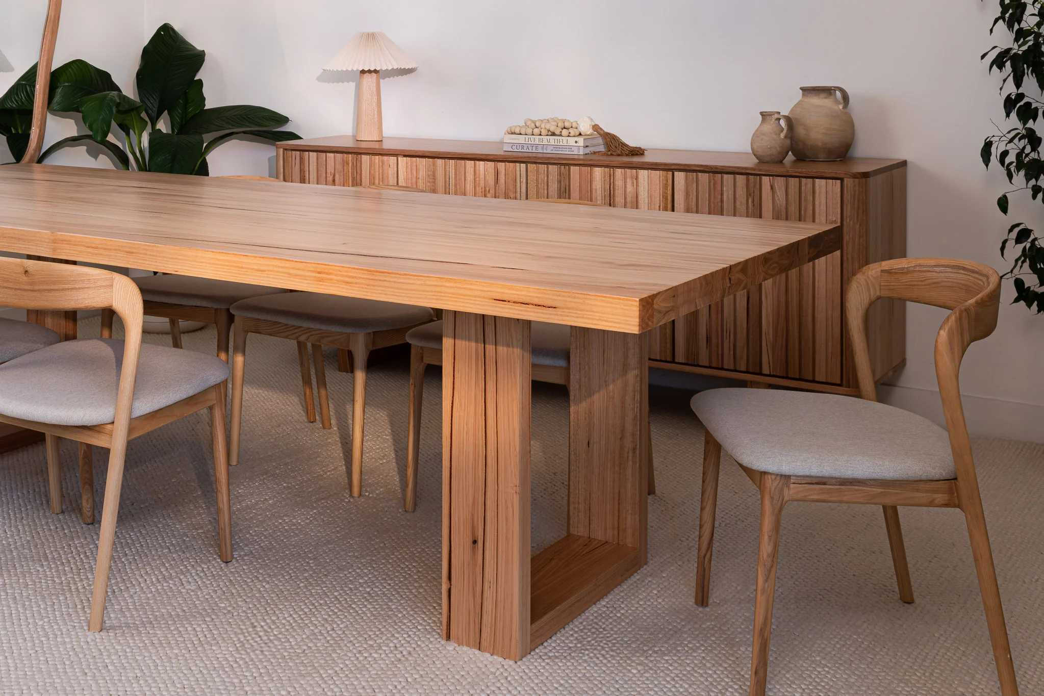 Osaka Vic Ash Feature Grade Dining Table - Image 10