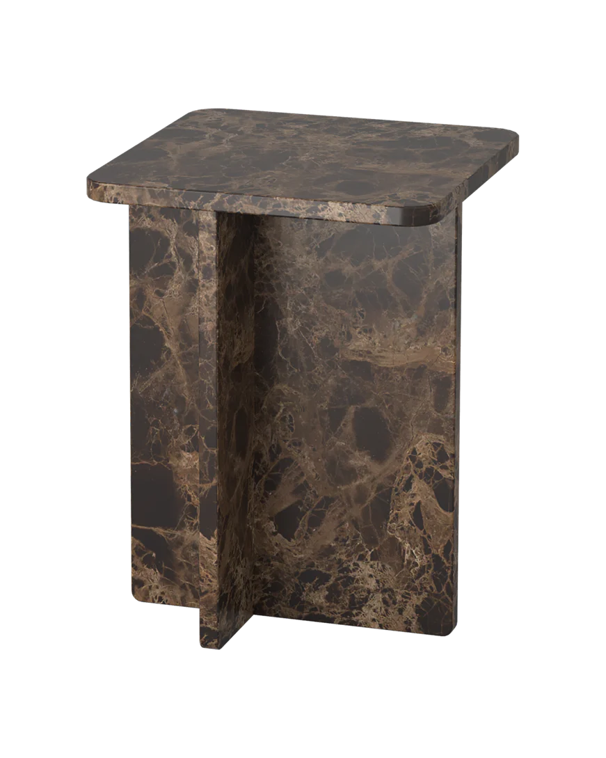 Pier Emperador Marble Side & Lamp Table - Image 4