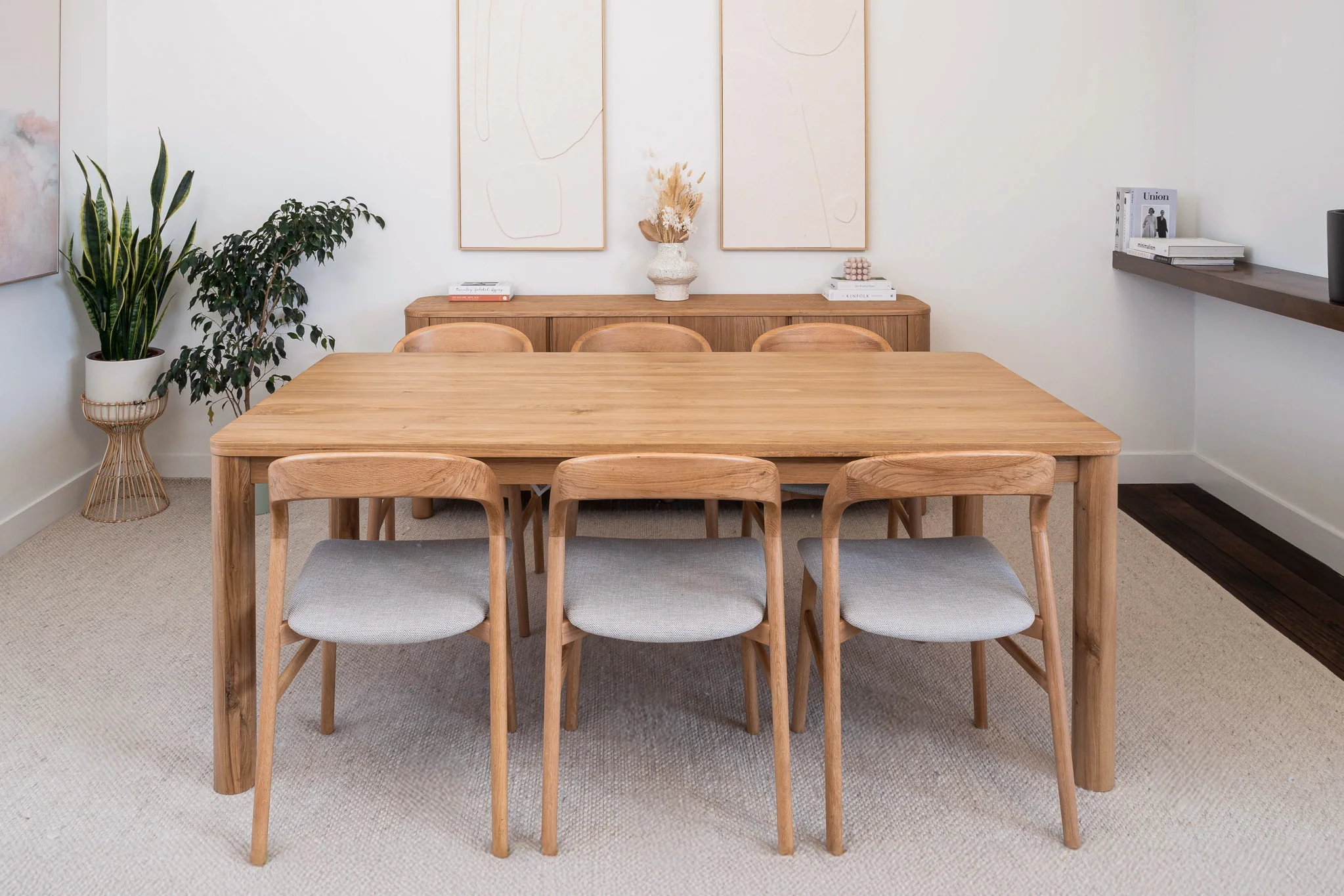 Solara American Oak Dining Table - Image 2