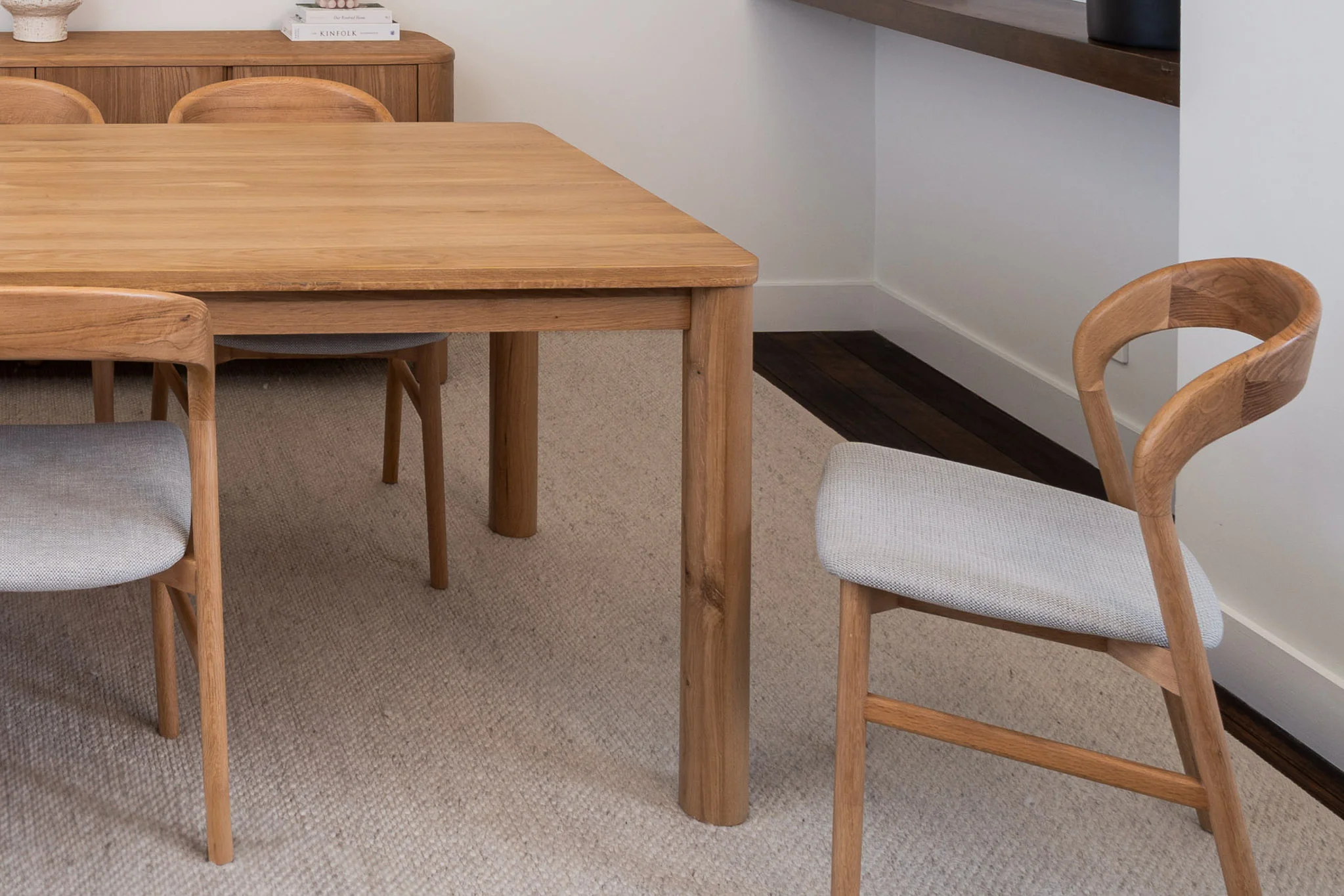 Solara American Oak Dining Table - Image 5