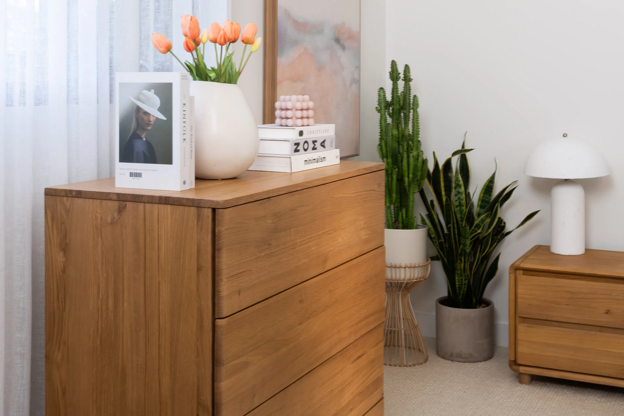 Solara American Oak Tallboy - Image 3