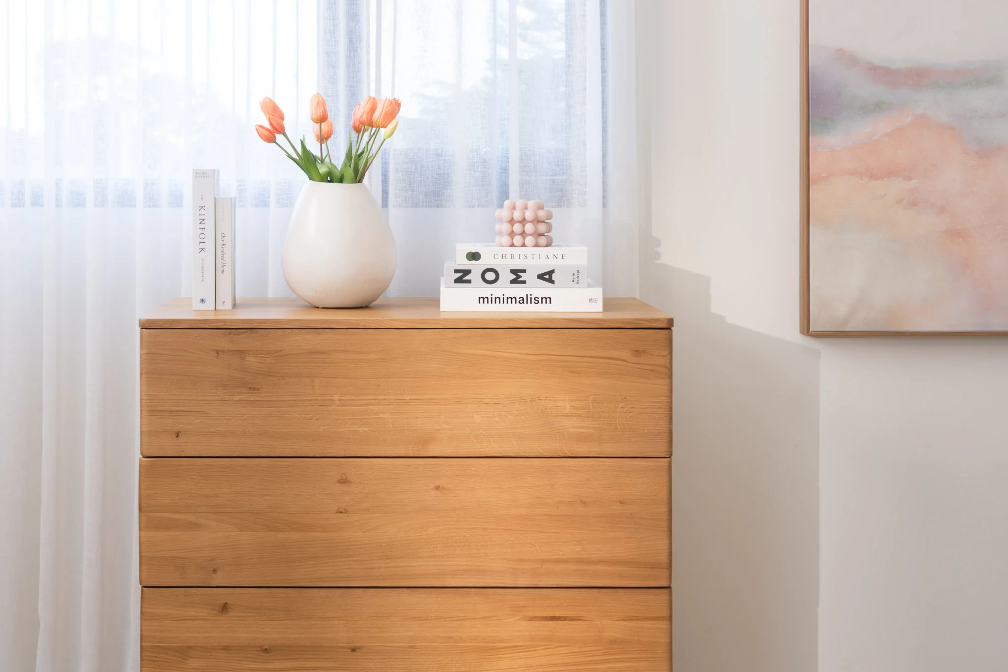 Solara American Oak Tallboy - Image 4