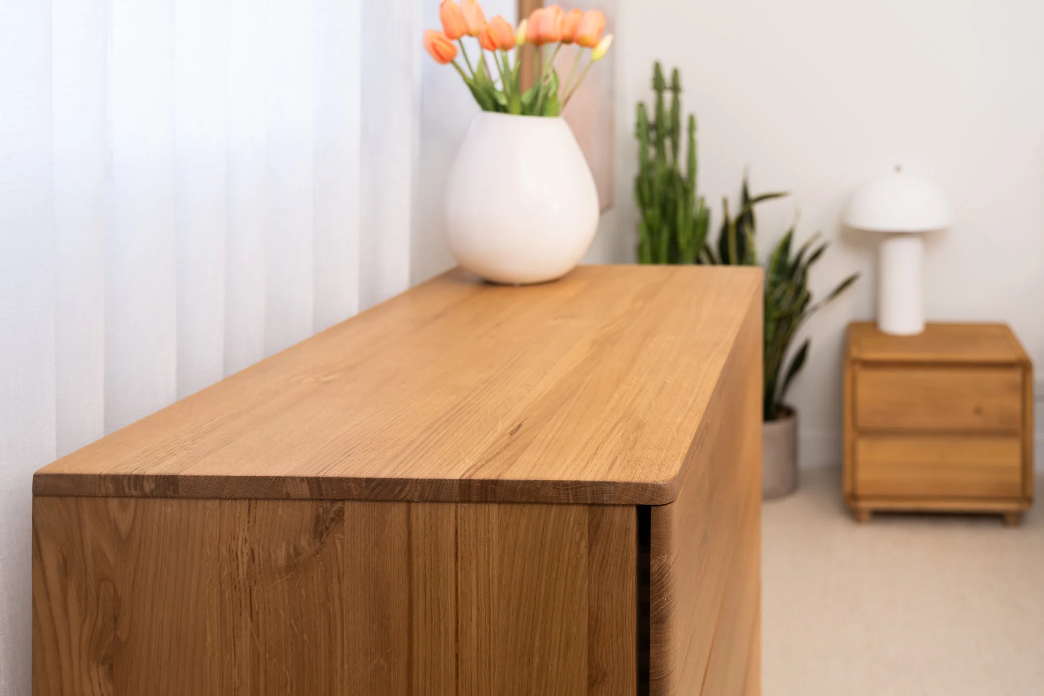 Solara American Oak Tallboy - Image 8
