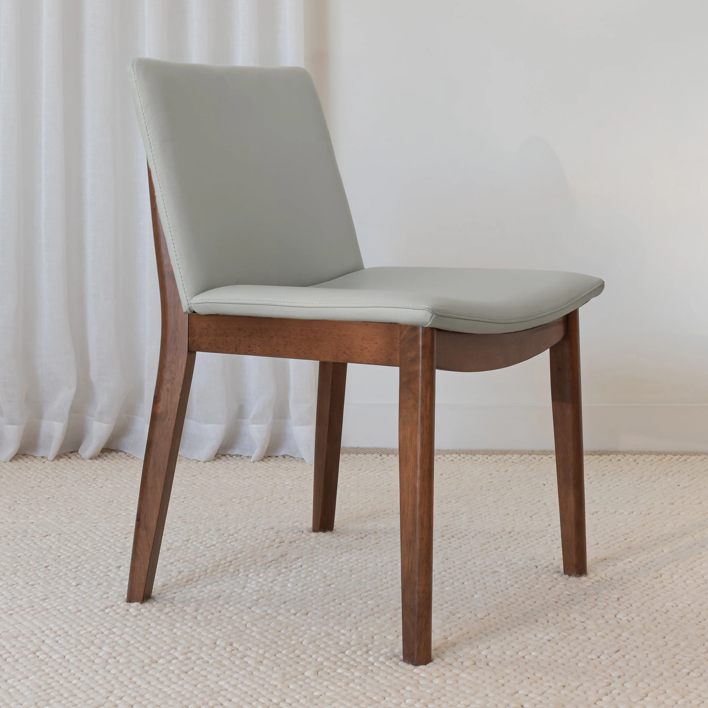 Taba Leather Dining Chair - Image 8