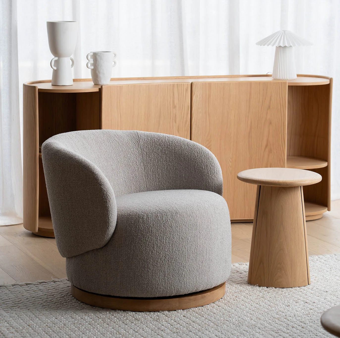 Tara Swivel Armchair - Image 3