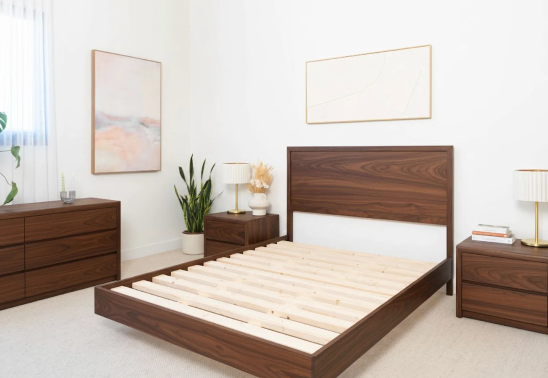 Yakka Blackwood Heritage Bed Frame - Image 15