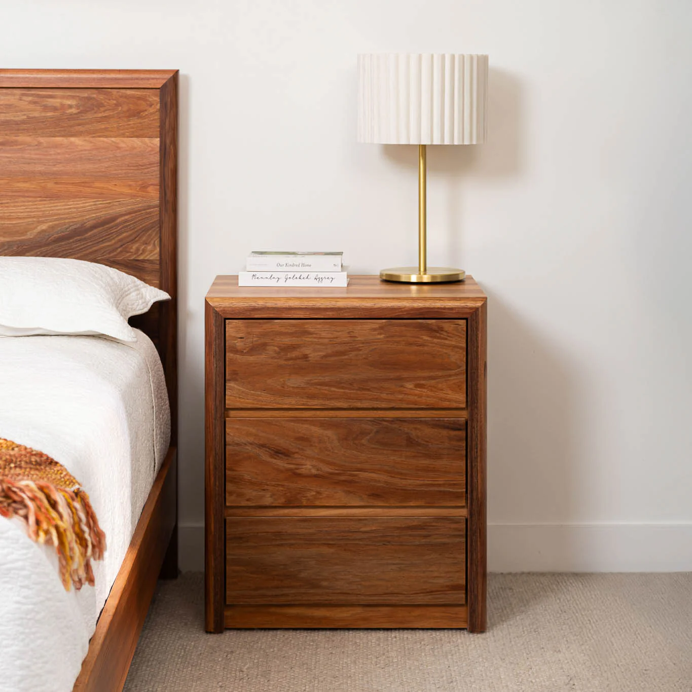 Yakka Blackwood Heritage Bedside Table - Image 3