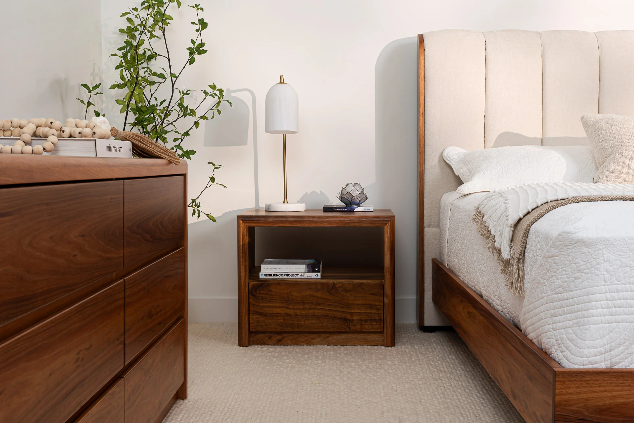 Yakka Blackwood Heritage Bedside Table - Image 4