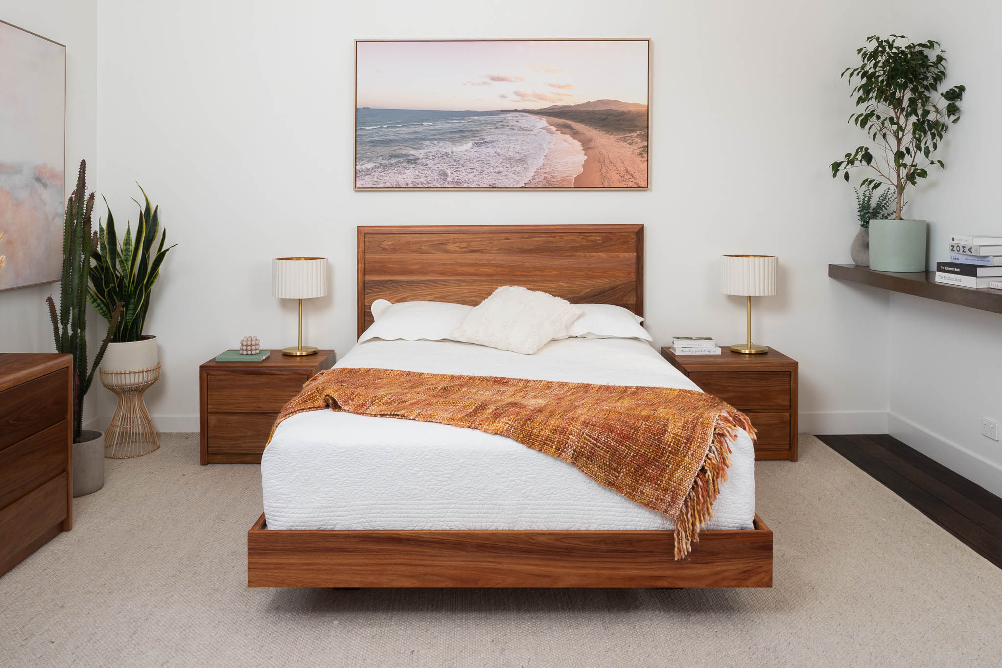 Yakka Blackwood Heritage Bedside Table - Image 9
