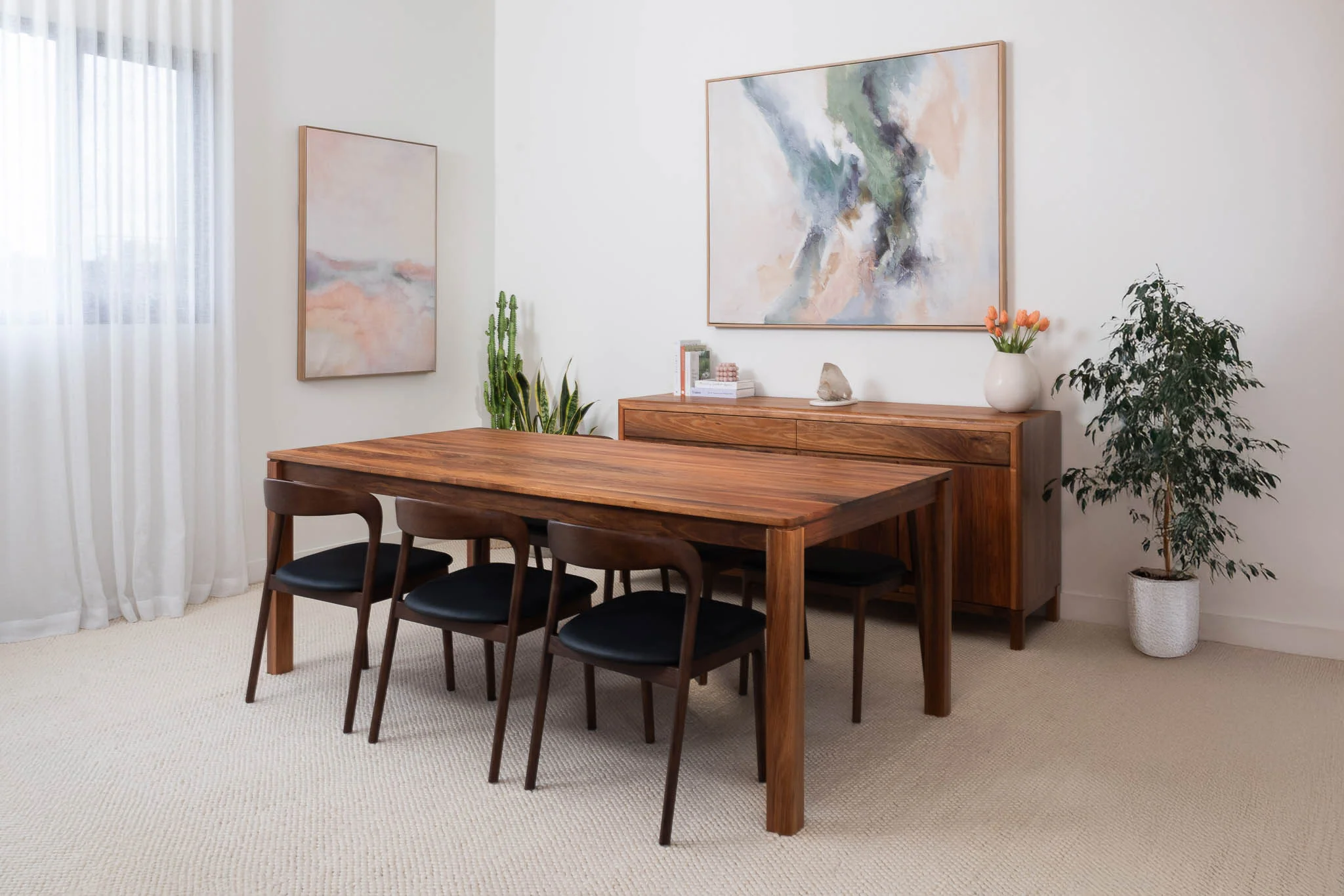 Yakka Blackwood Heritage Dining Table - Image 11