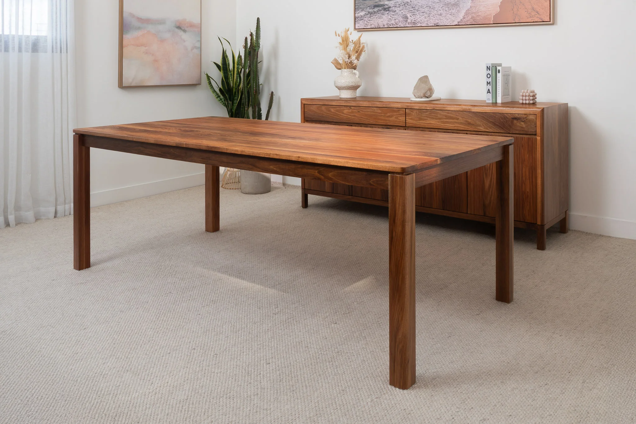 Yakka Blackwood Heritage Dining Table - Image 6