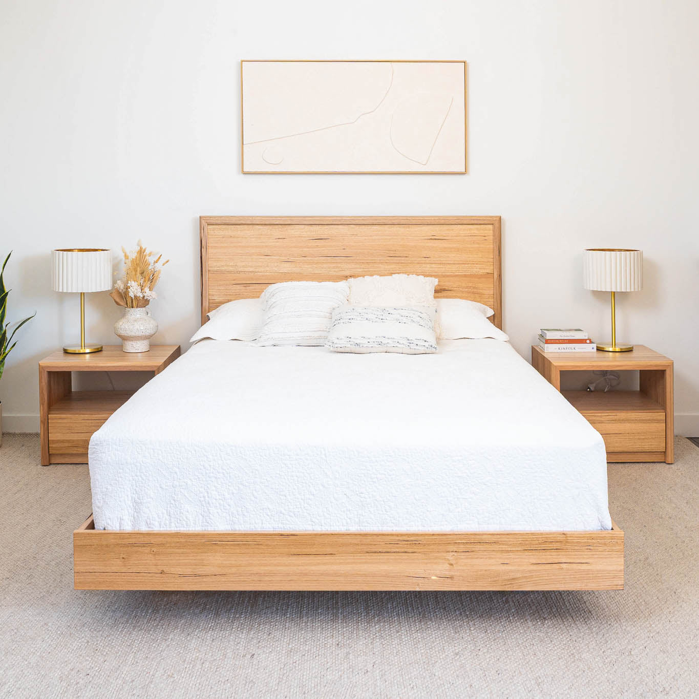 Yakka Tasmanian Oak Feature Grade Bed Frame - Image 10
