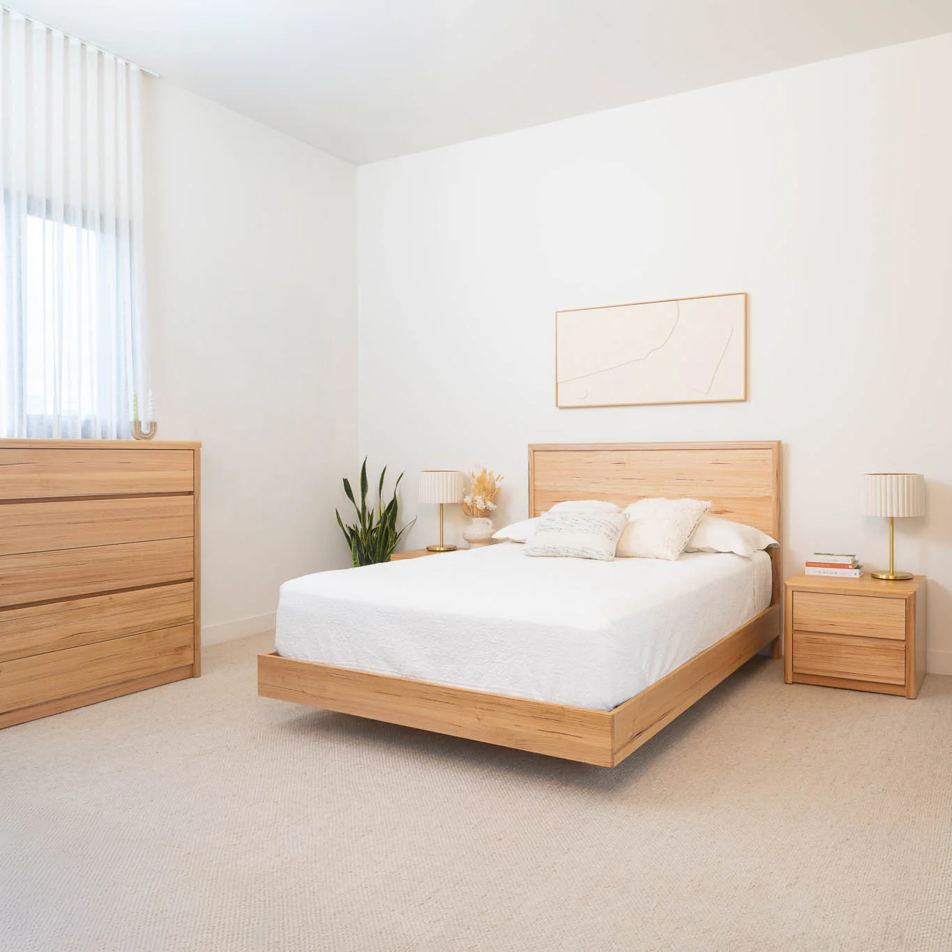 Yakka Tasmanian Oak Feature Grade Bed Frame - Image 6