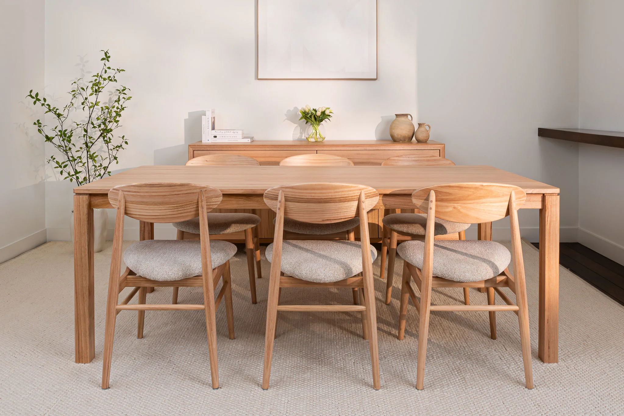 Yakka Tasmanian Oak Feature Grade Dining Table - Image 4