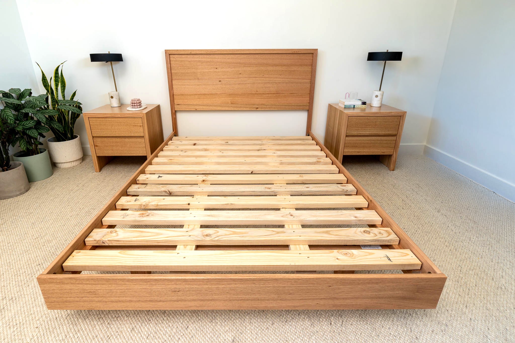 Yakka Tasmanian Oak Signature Bed Frame - Image 9
