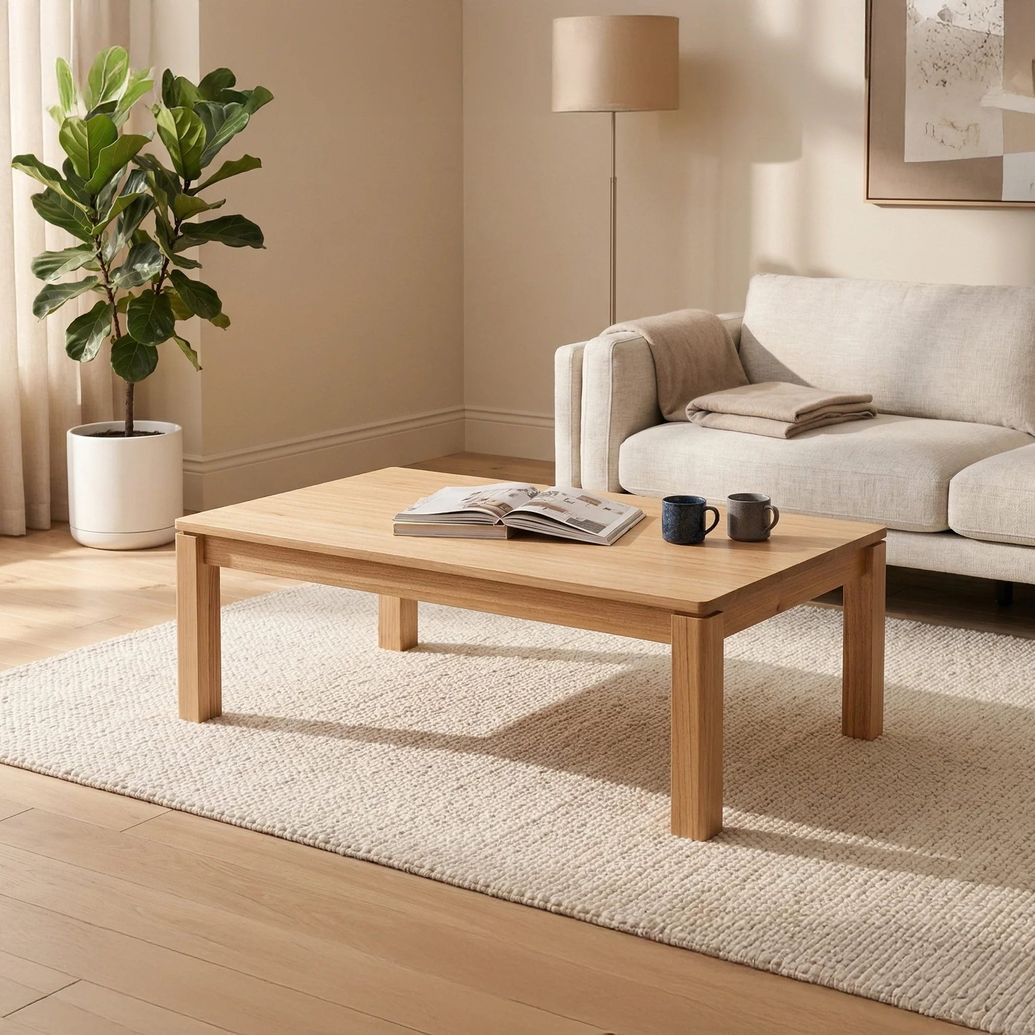 Yakka Tasmanian Oak Signature Coffee Table