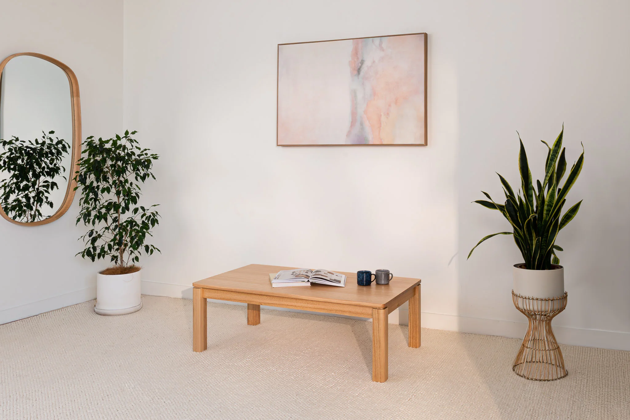 Yakka Tasmanian Oak Signature Coffee Table - Image 9
